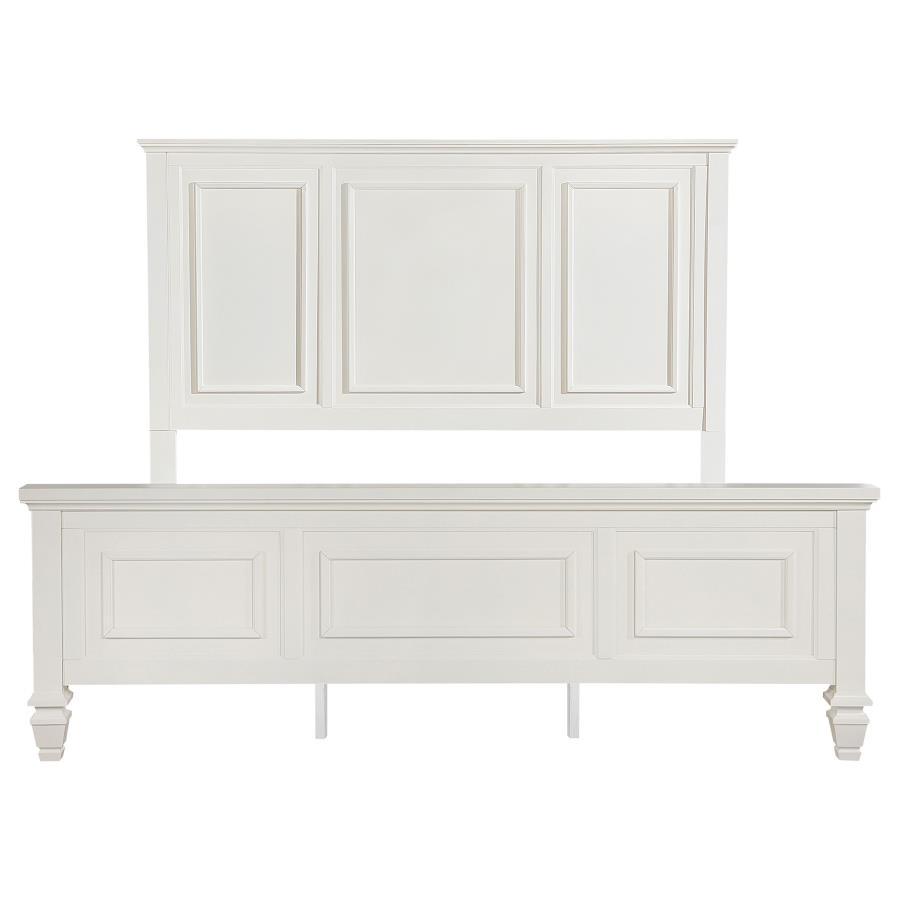 Sandy Beach - 63" Panel Bed with High Headboard - Urban Living Furniture (Los Angeles, CA)