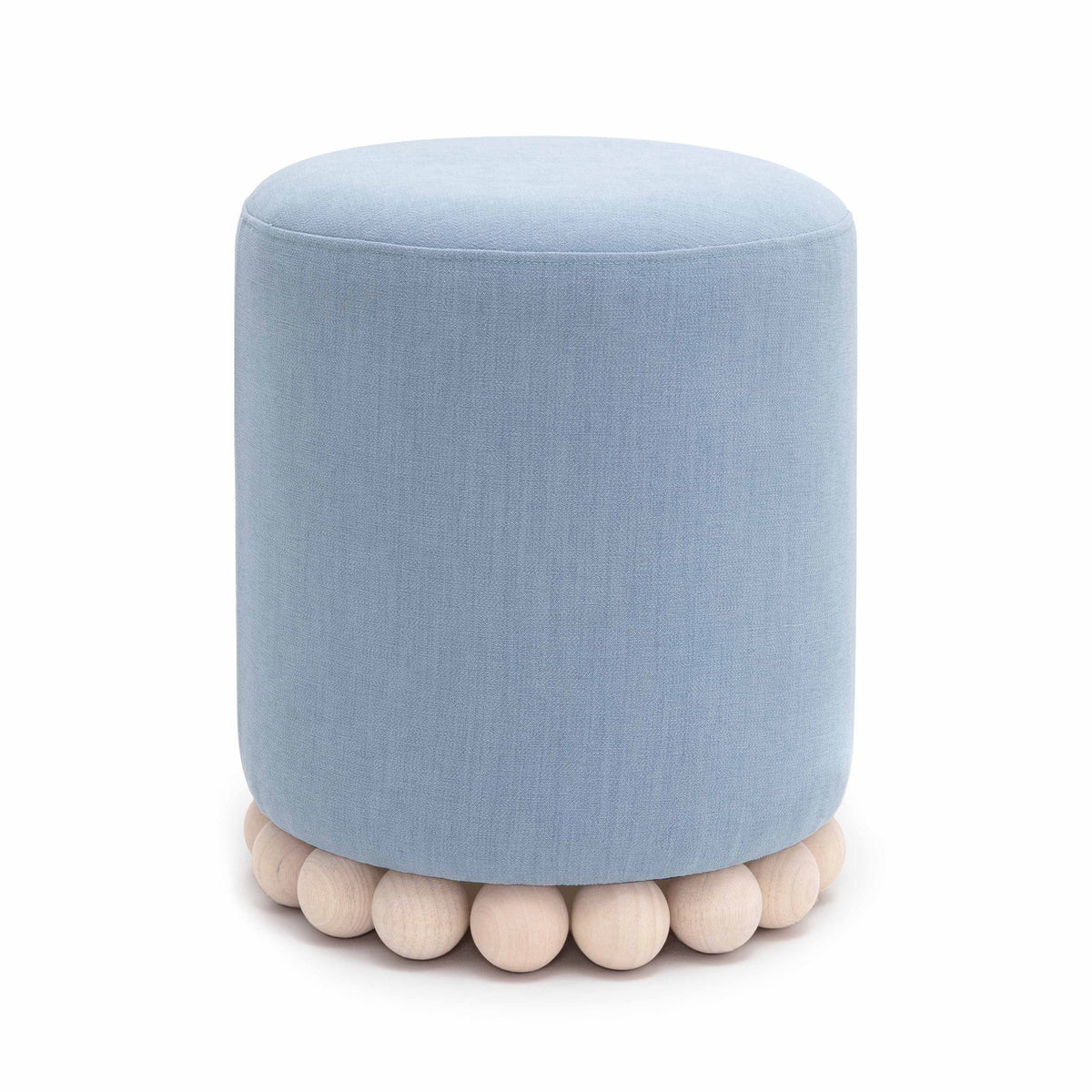Dex - Upcycled Fabric Ottoman
