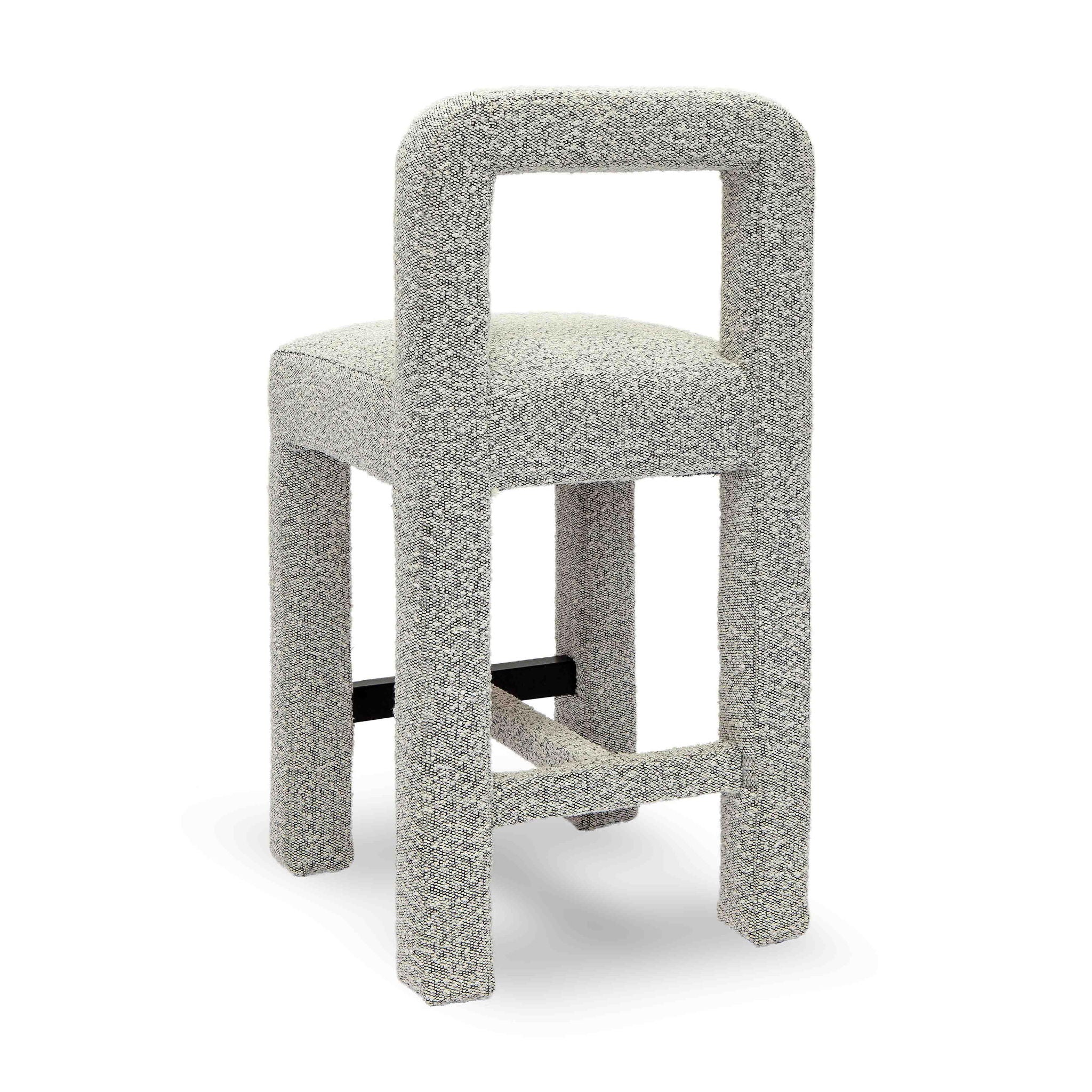 Hazel - Boucle Counter Stool - Urban Living Furniture (Los Angeles, CA)