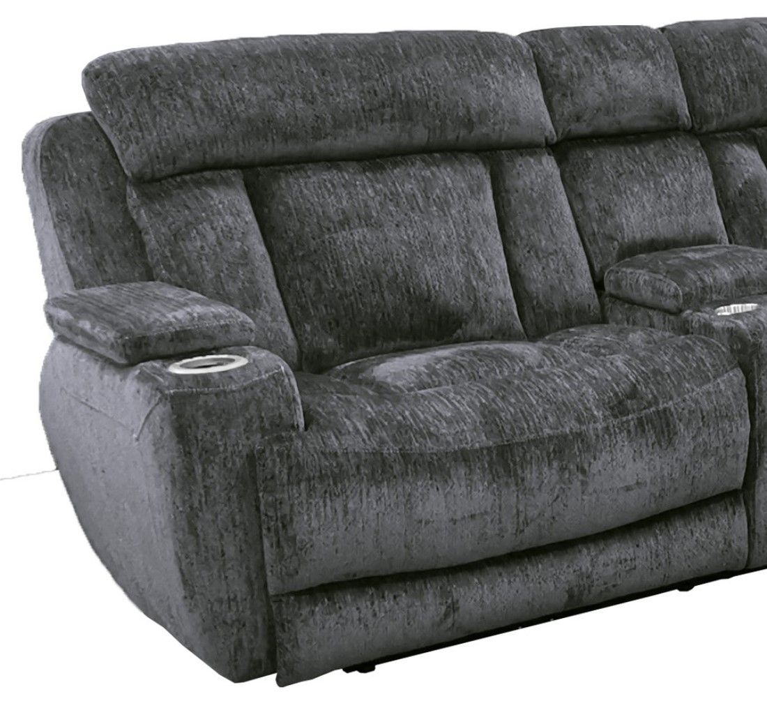 Dalton - Left Arm Facing Recliner - Lucky Charcoal - Urban Living Furniture (Los Angeles, CA)