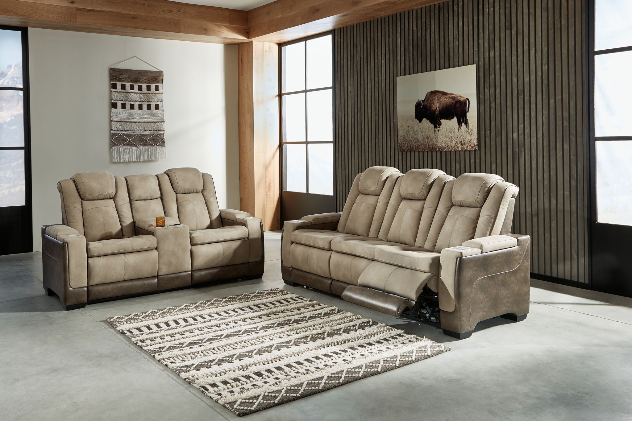 Next-Gen Durapella - Power Reclinering Living Room Set - Urban Living Furniture (Los Angeles, CA)
