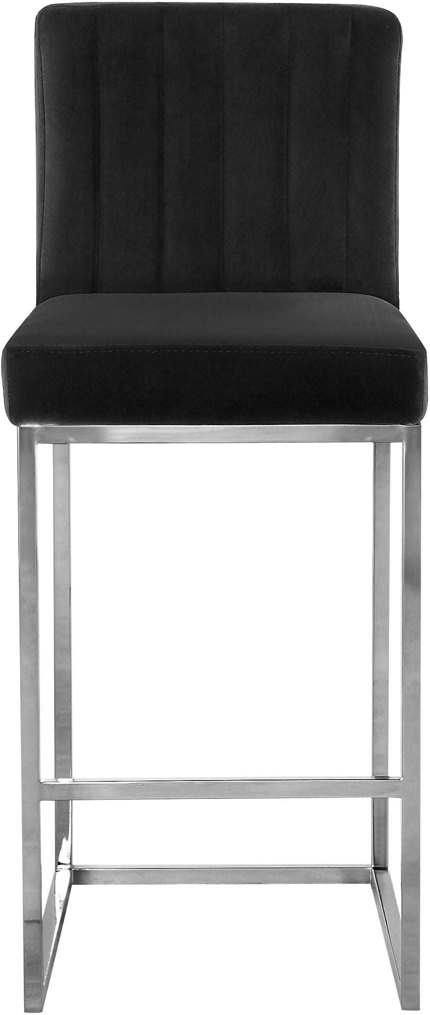 Giselle - Stool with Chrome Legs - Urban Living Furniture (Los Angeles, CA)