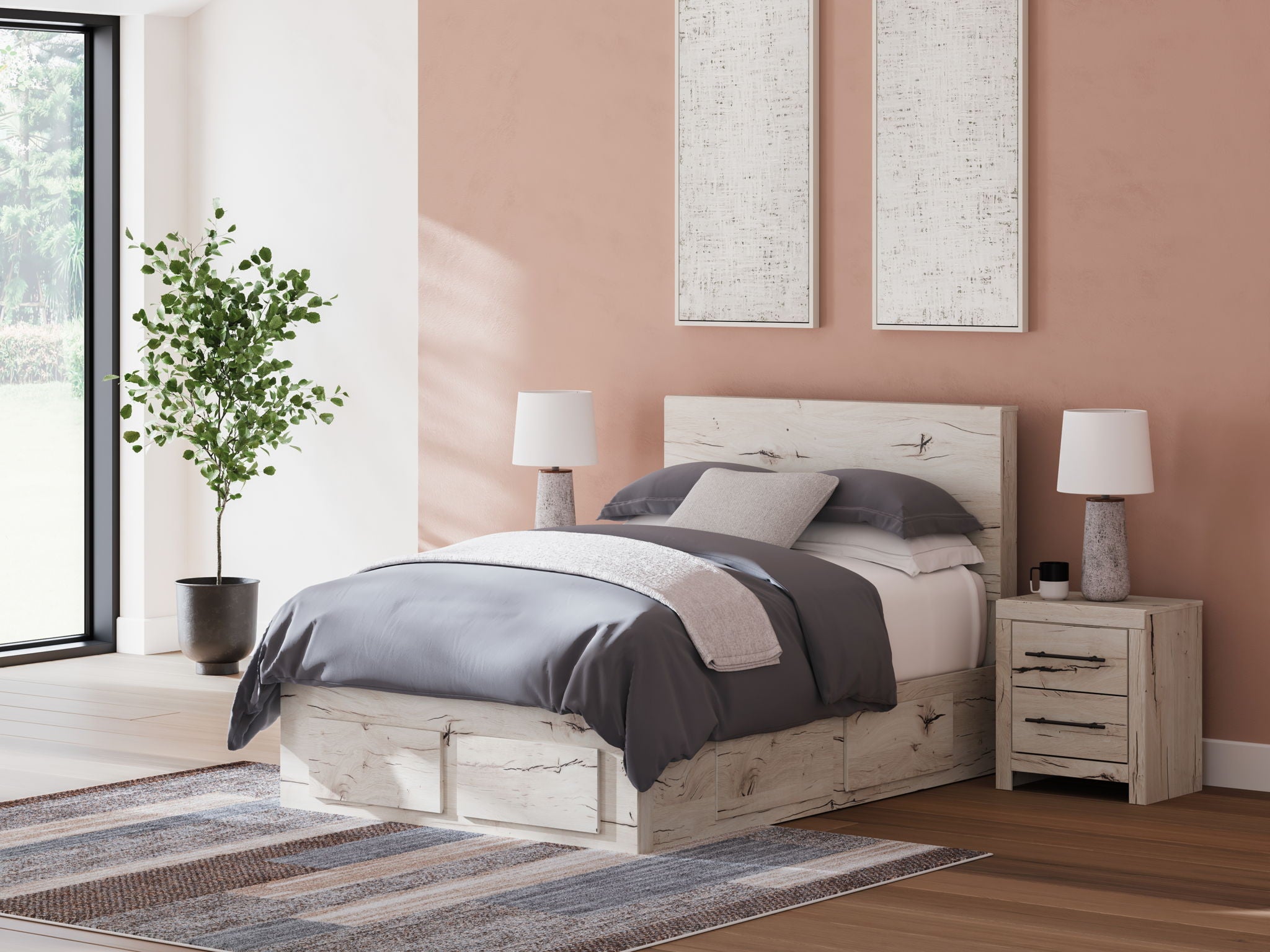 Lawroy - Panel Bed With Storage - Urban Living Furniture (Los Angeles, CA)