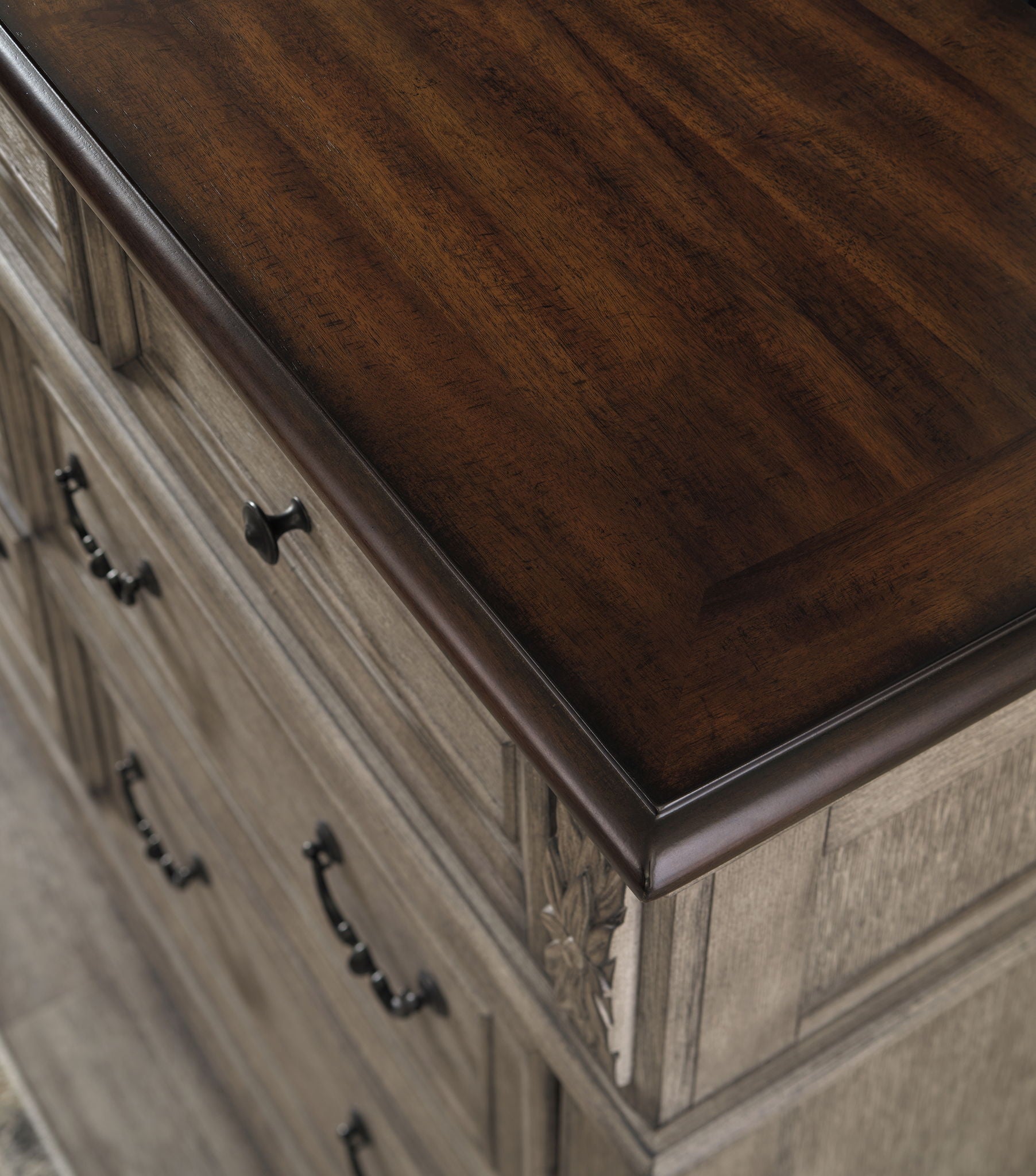 Lodenbay - Antique Gray - Dresser, Mirror - Urban Living Furniture (Los Angeles, CA)