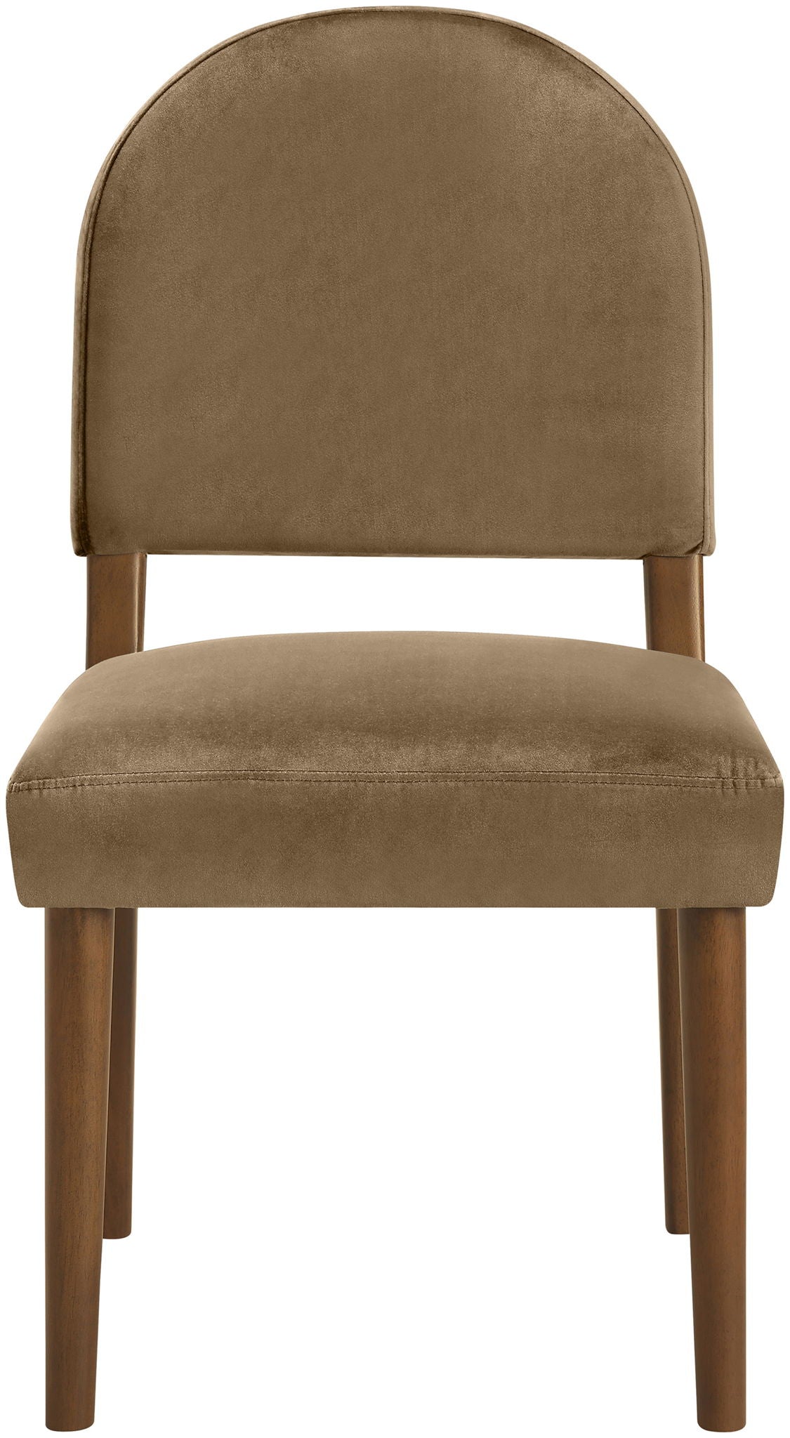 Varinelle - Velvet Dining Chair (Set of 2) - Walnut Frame - Urban Living Furniture (Los Angeles, CA)