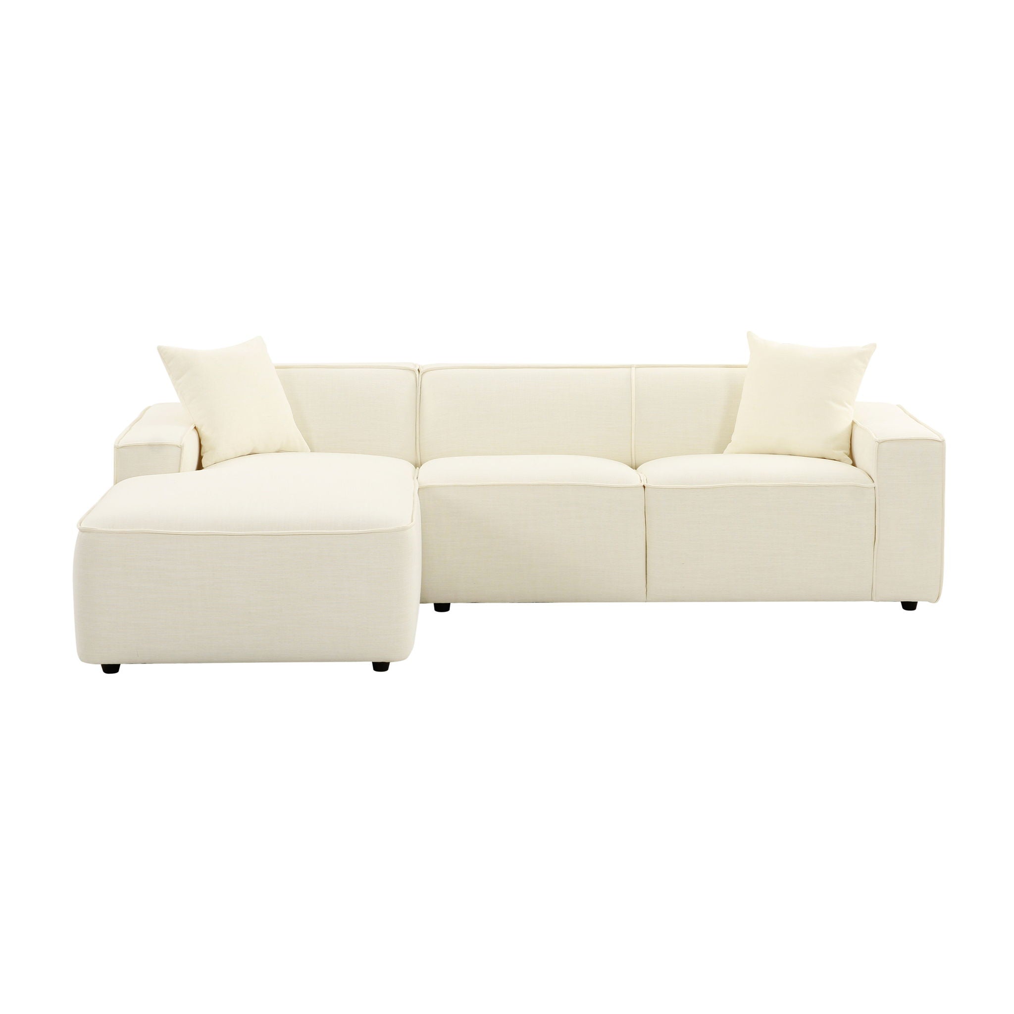 Olafur - Velvet Sectional - Urban Living Furniture (Los Angeles, CA)