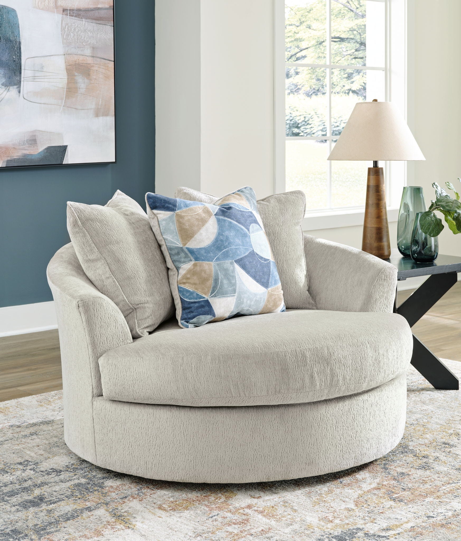 Maxon Place - Oversized Swivel Accent Chair - Urban Living Furniture (Los Angeles, CA)