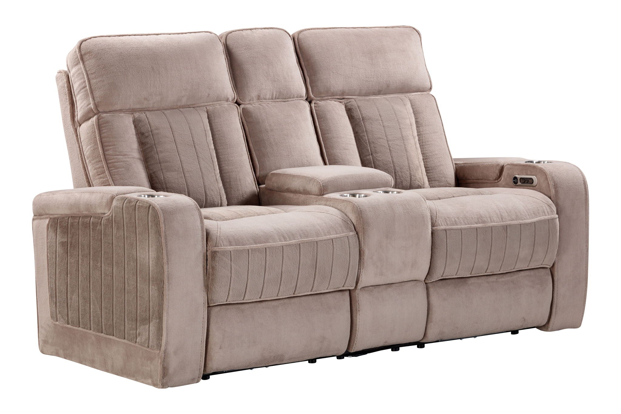 Equinox - Power Console Loveseat - Urban Living Furniture (Los Angeles, CA)