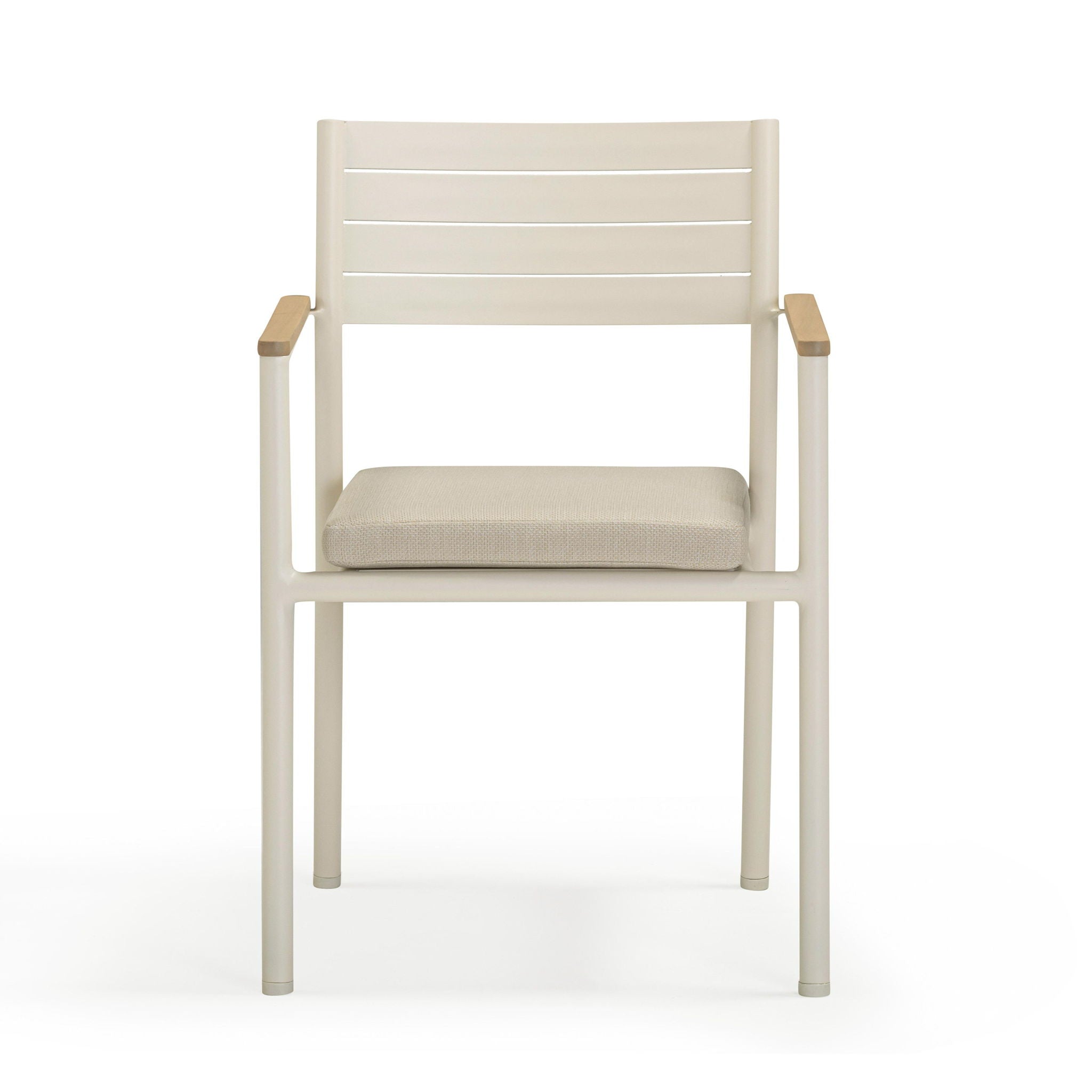 Sardinia - Outdoor Dining Chair (Set of 2) - Cream - Urban Living Furniture (Los Angeles, CA)