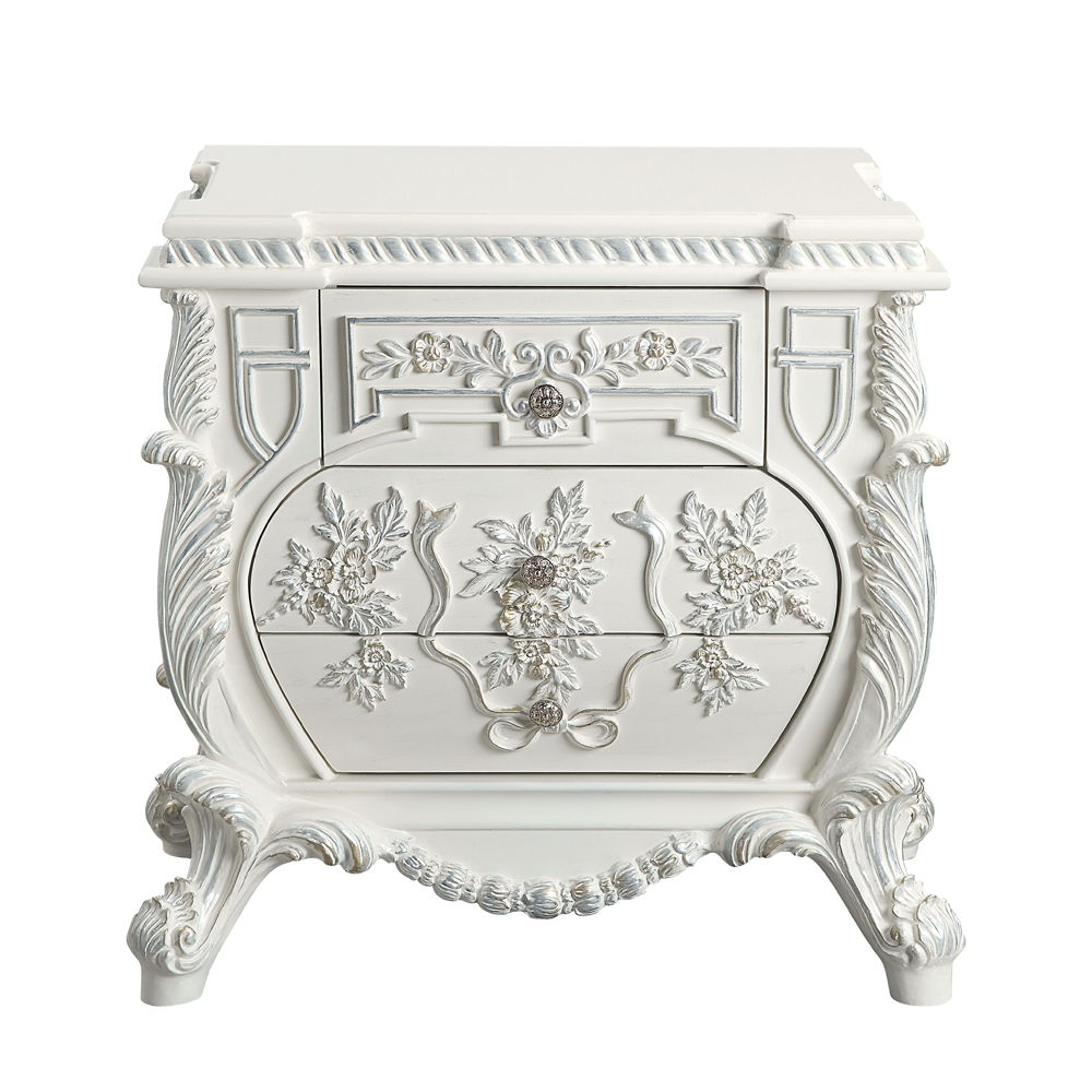 Vanaheim - Nightstand - Antique White - Urban Living Furniture (Los Angeles, CA)