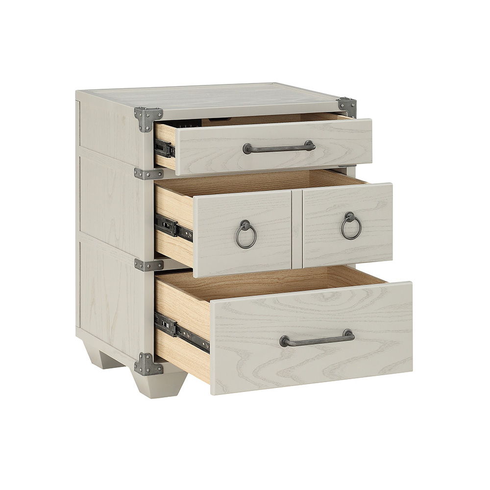 Orchest - Nightstand With USB - Gray - Urban Living Furniture (Los Angeles, CA)