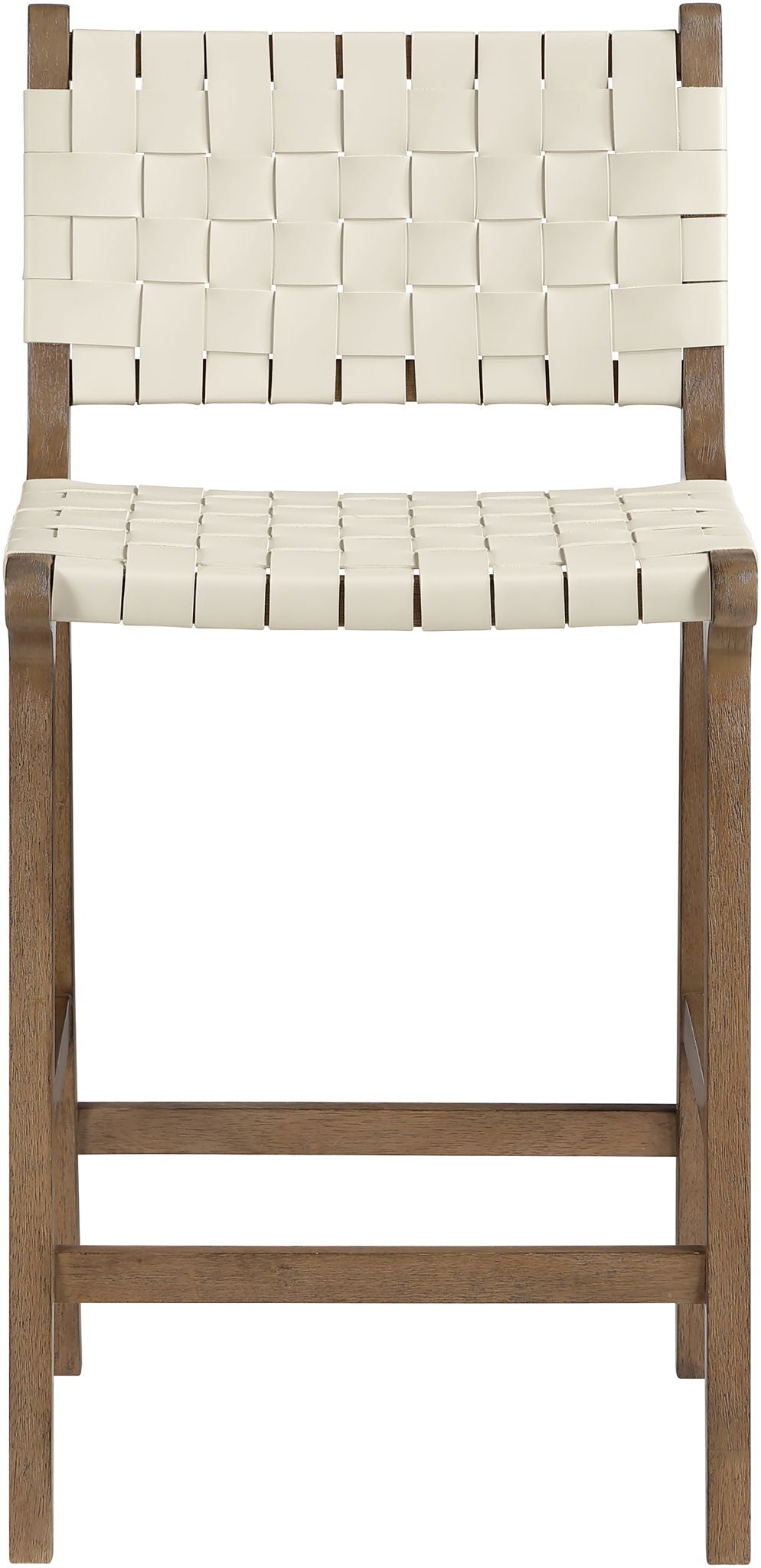 Entwine - Vegan Leather Upholstered Counter Stool - Painted Brown - Urban Living Furniture (Los Angeles, CA)