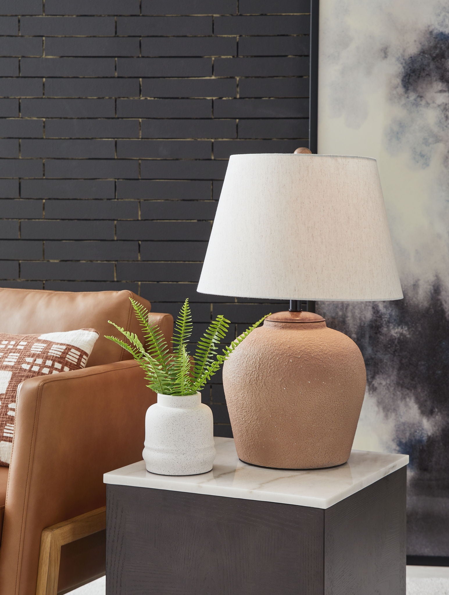 Scantor - Rust - Metal Table Lamp - Urban Living Furniture (Los Angeles, CA)