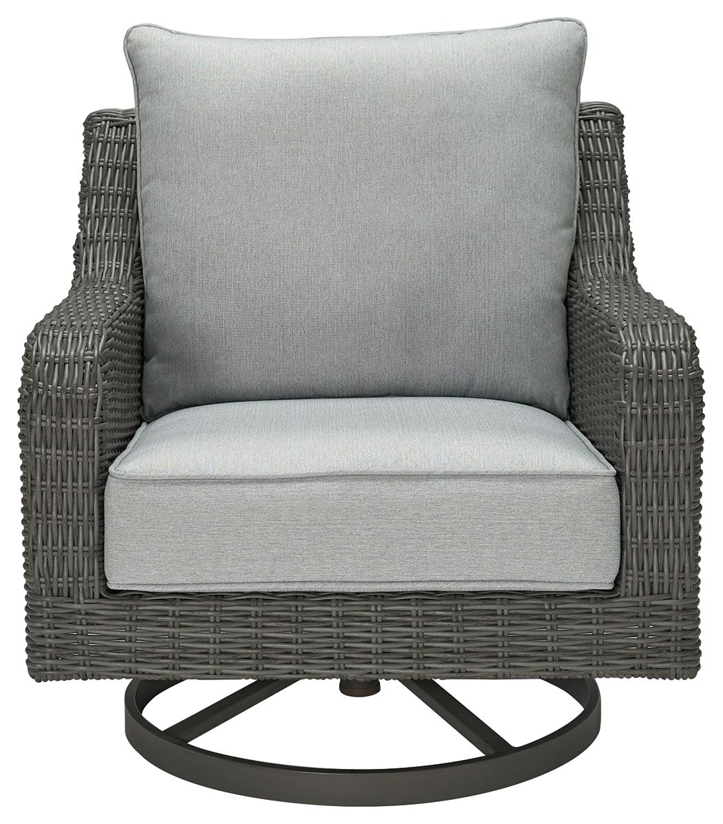 Elite Park - Gray - Swivel Lounge w/ Cushion - Urban Living Furniture (Los Angeles, CA)