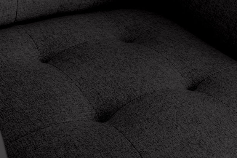 Victoria - Linen Fabric Loveseat With Metal Legs, Side Pockets, And Pillows - Urban Living Furniture (Los Angeles, CA)