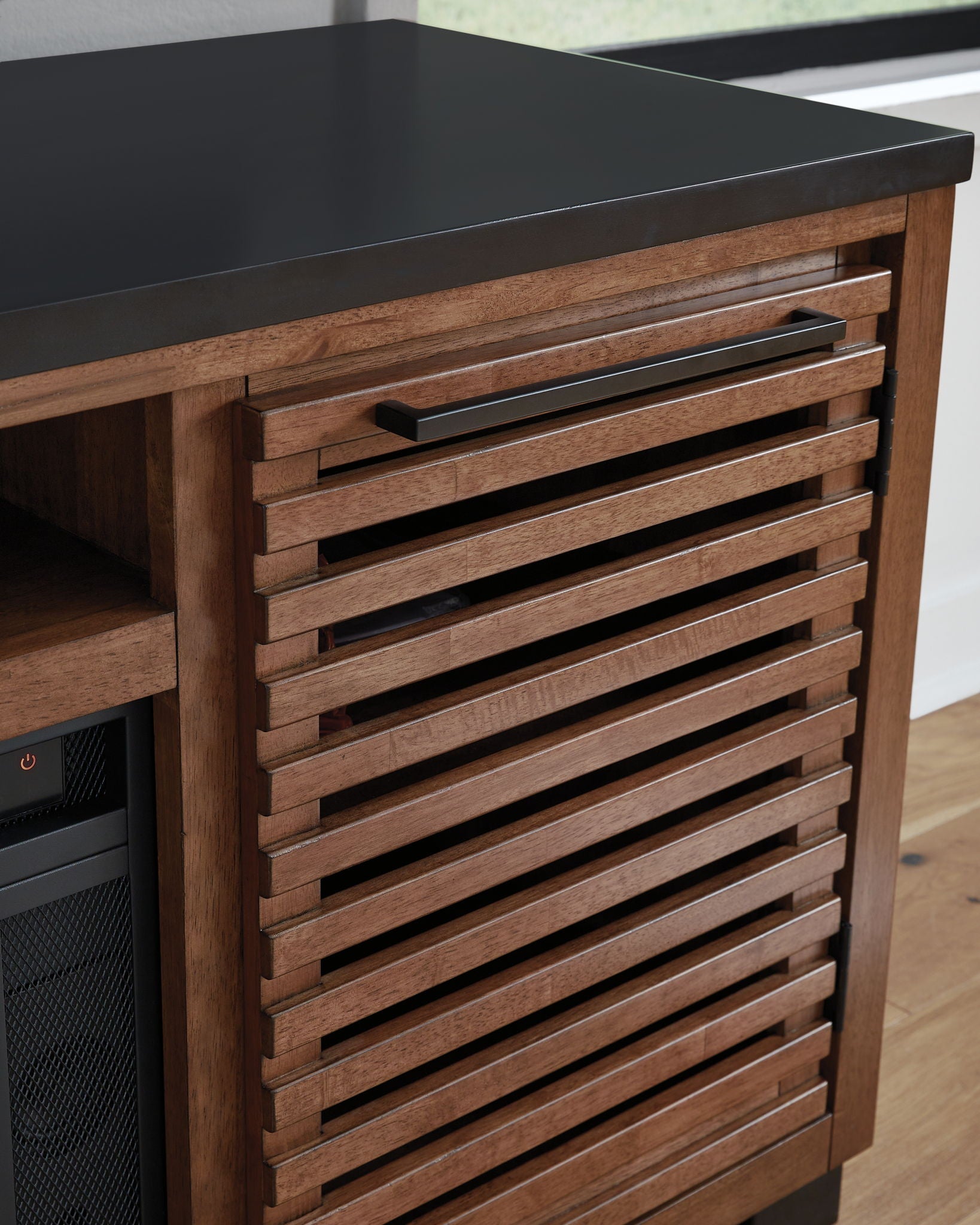 Kallari - TV Stand With Fireplace Option - Urban Living Furniture (Los Angeles, CA)