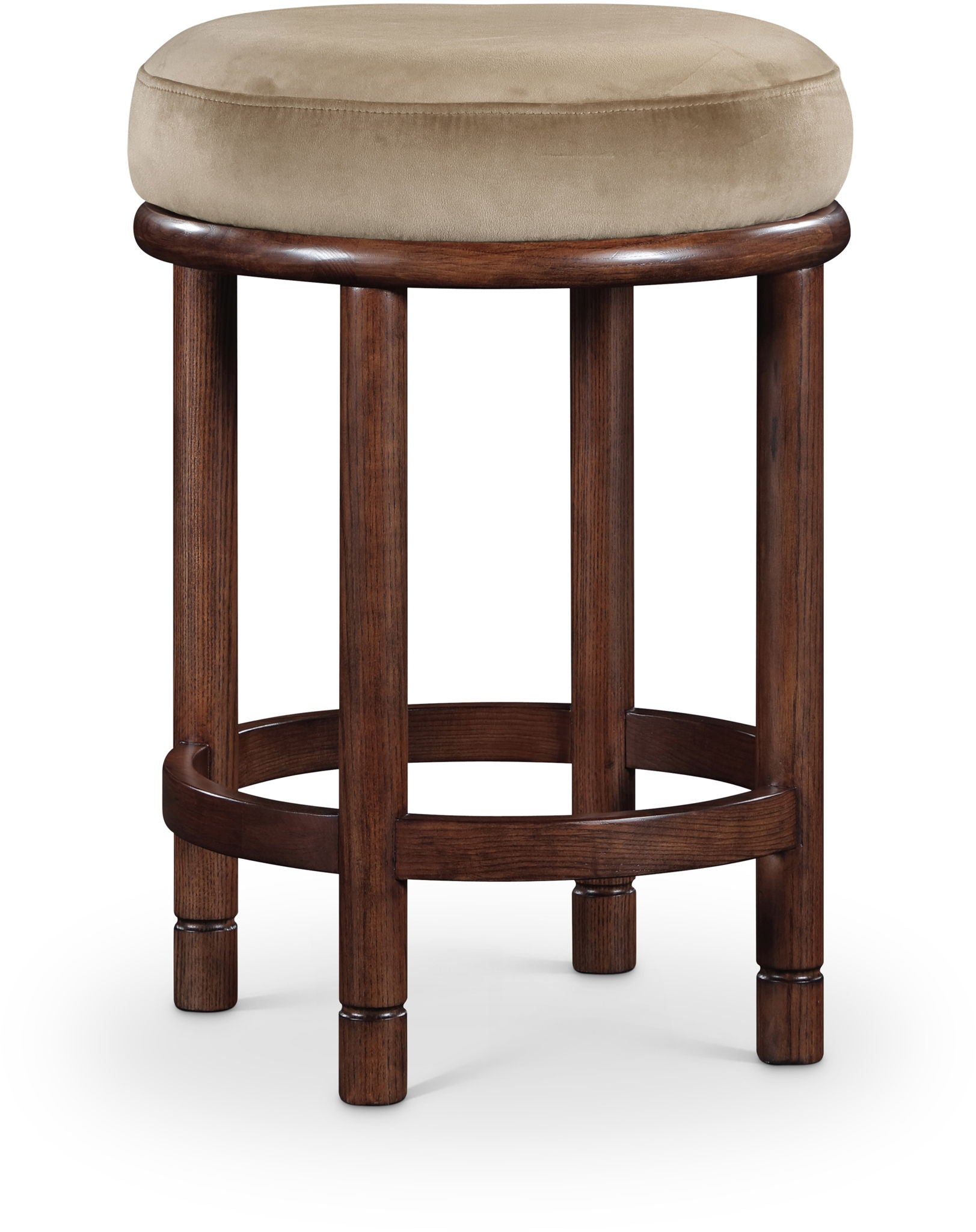 Monette - Counter Stool With Brown Base - Urban Living Furniture (Los Angeles, CA)
