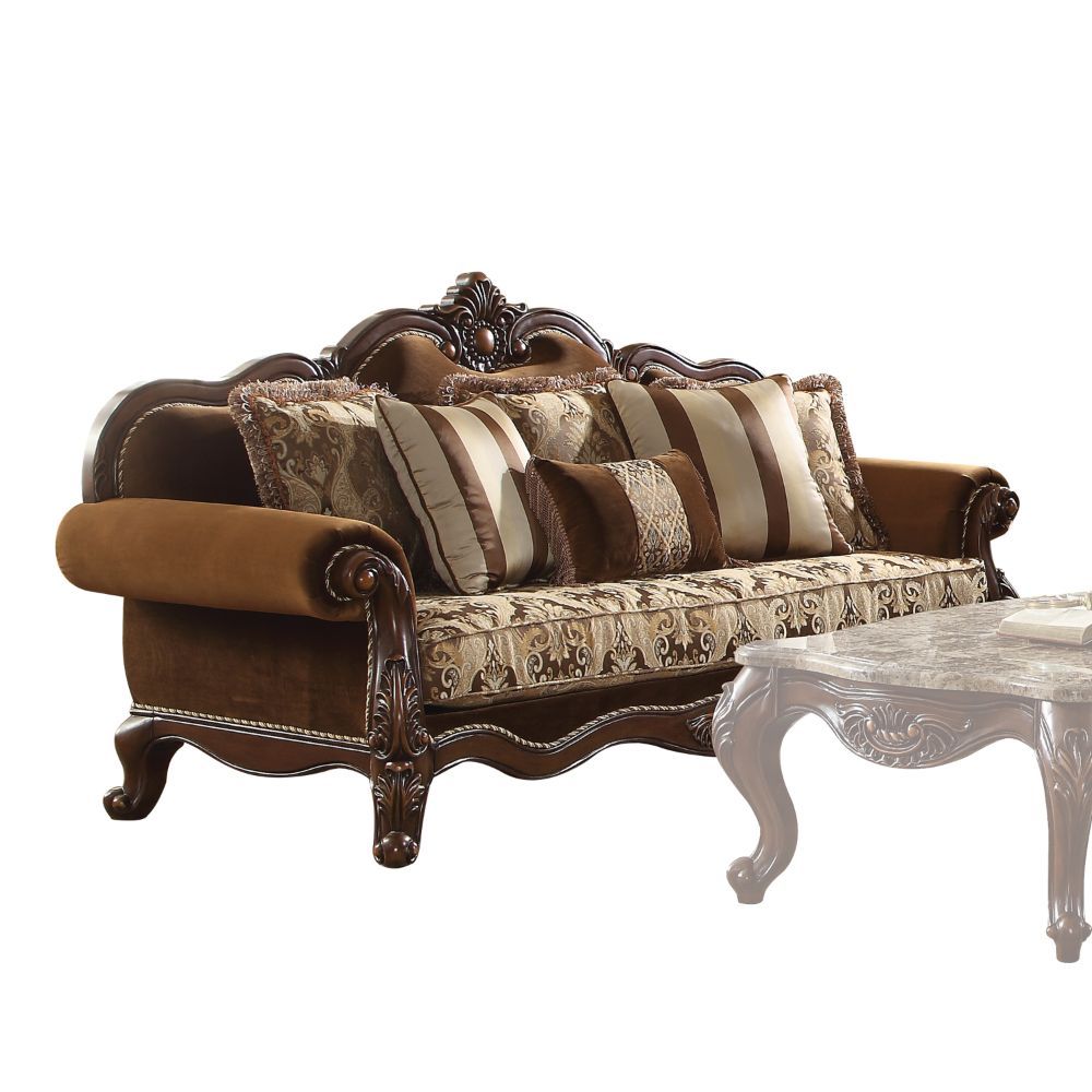 Jardena - Sofa - Fabric & Cherry Oak - Urban Living Furniture (Los Angeles, CA)