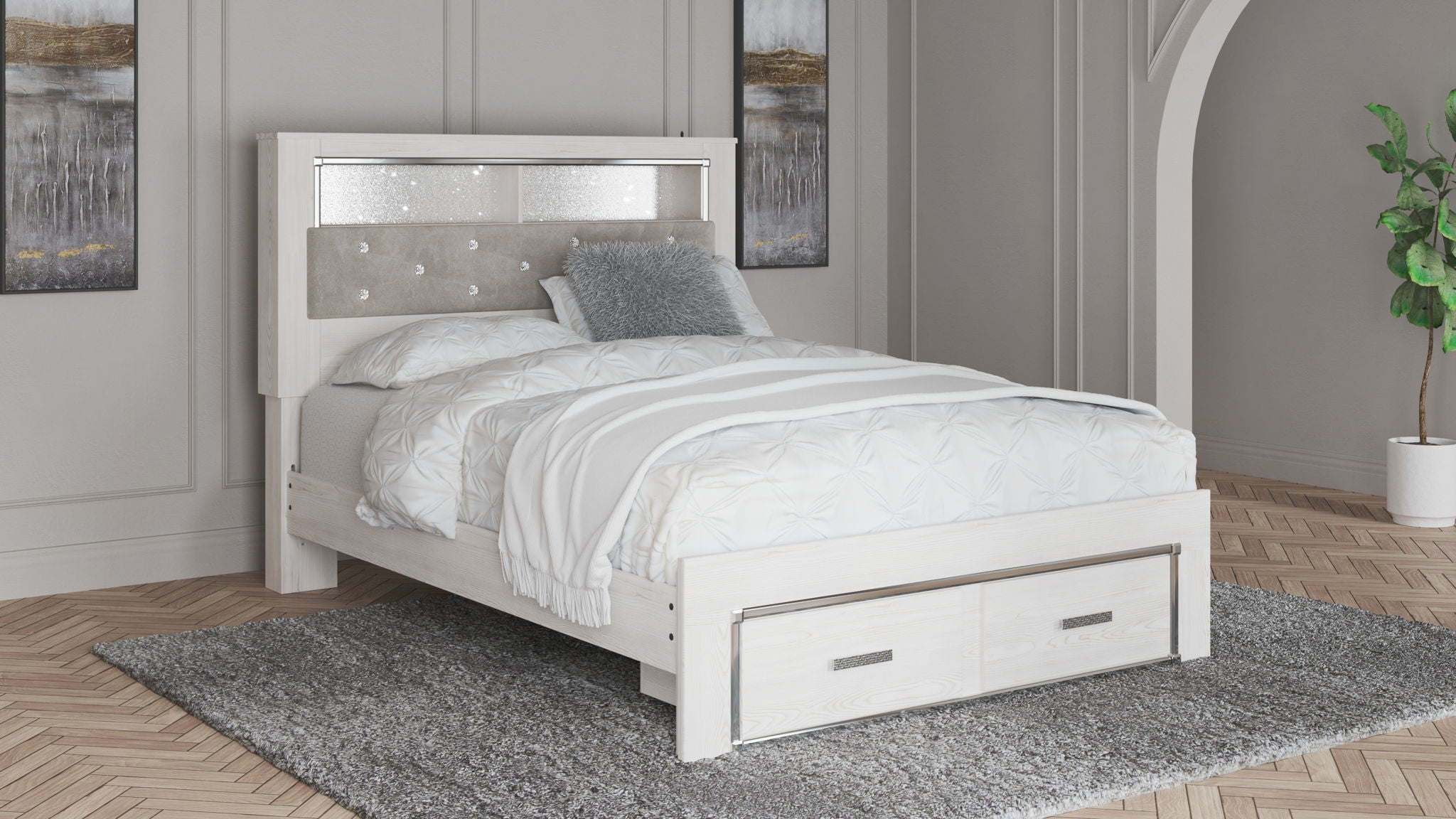 Altyra - Bookcase Bed - Urban Living Furniture (Los Angeles, CA)
