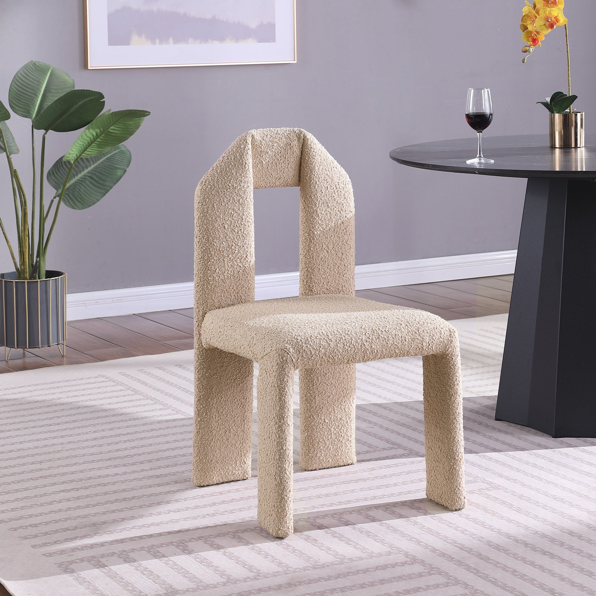 Bennett - Boucle Dining Chair (Set of 2) - Urban Living Furniture (Los Angeles, CA)