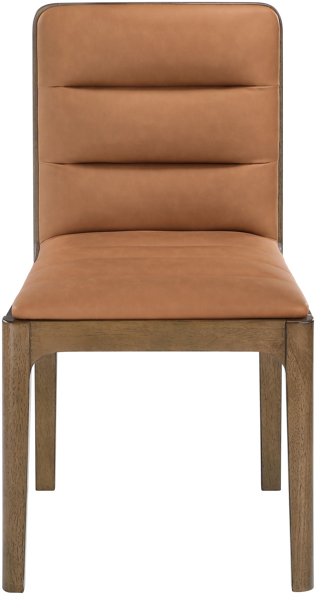 Ellis - Vegan Leather Upholstered Dining Chair (Set of 2) - Brown Base - Urban Living Furniture (Los Angeles, CA)