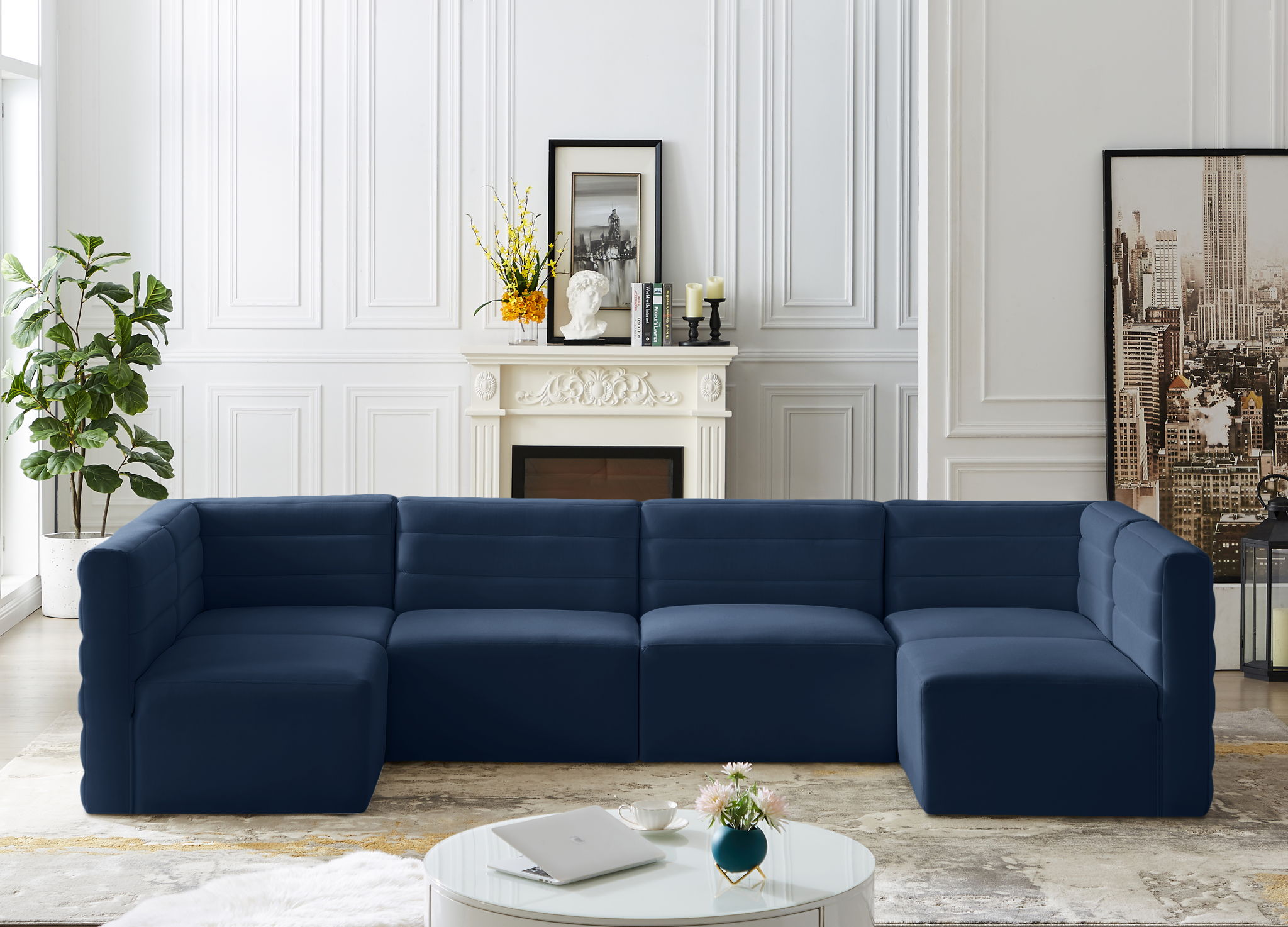Quincy - 6 Piece Modular Sectional - Urban Living Furniture (Los Angeles, CA)