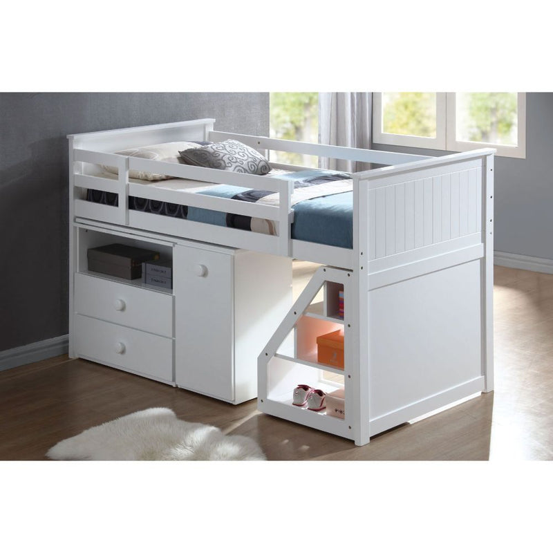 Wyatt - Loft Bed - White - Urban Living Furniture (Los Angeles, CA)