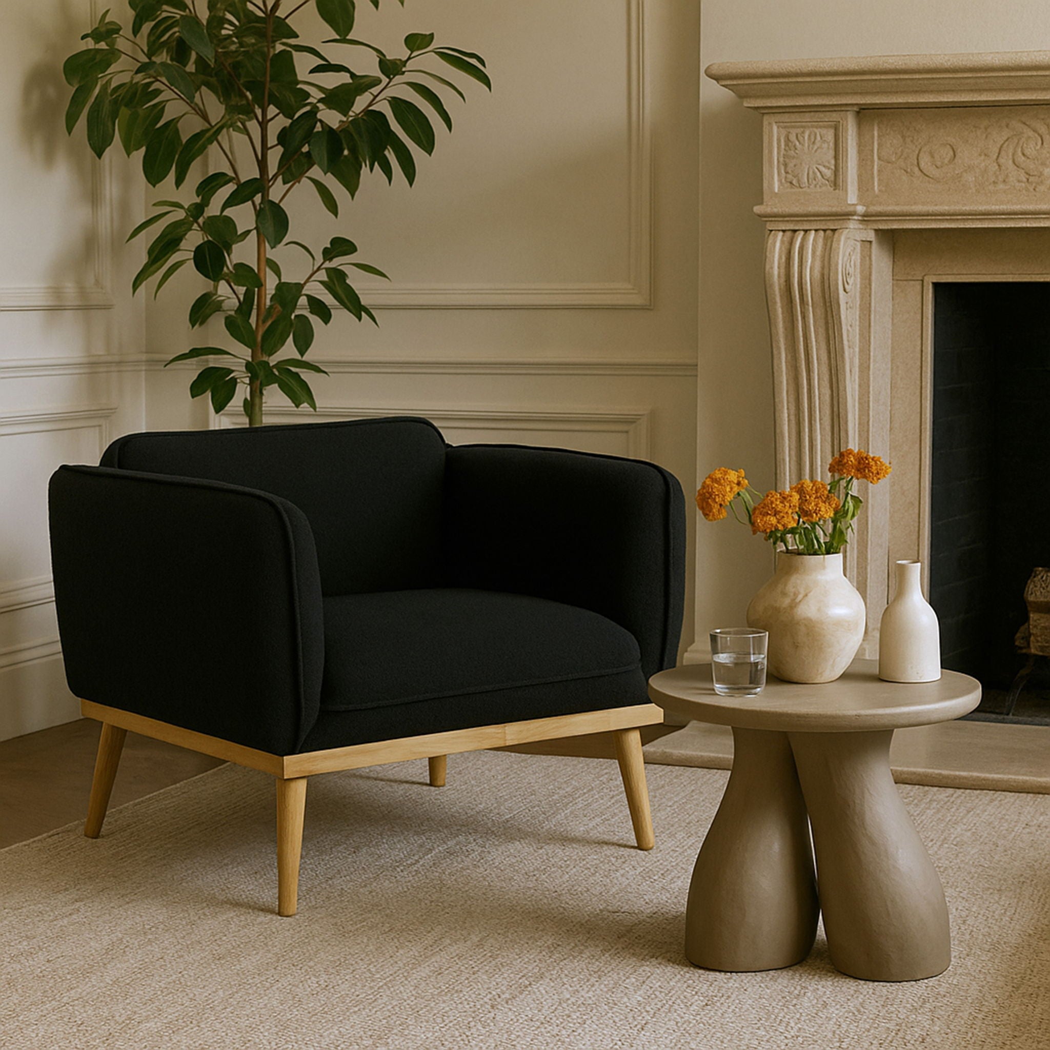 Talence - Aluminum End Table - Urban Living Furniture (Los Angeles, CA)