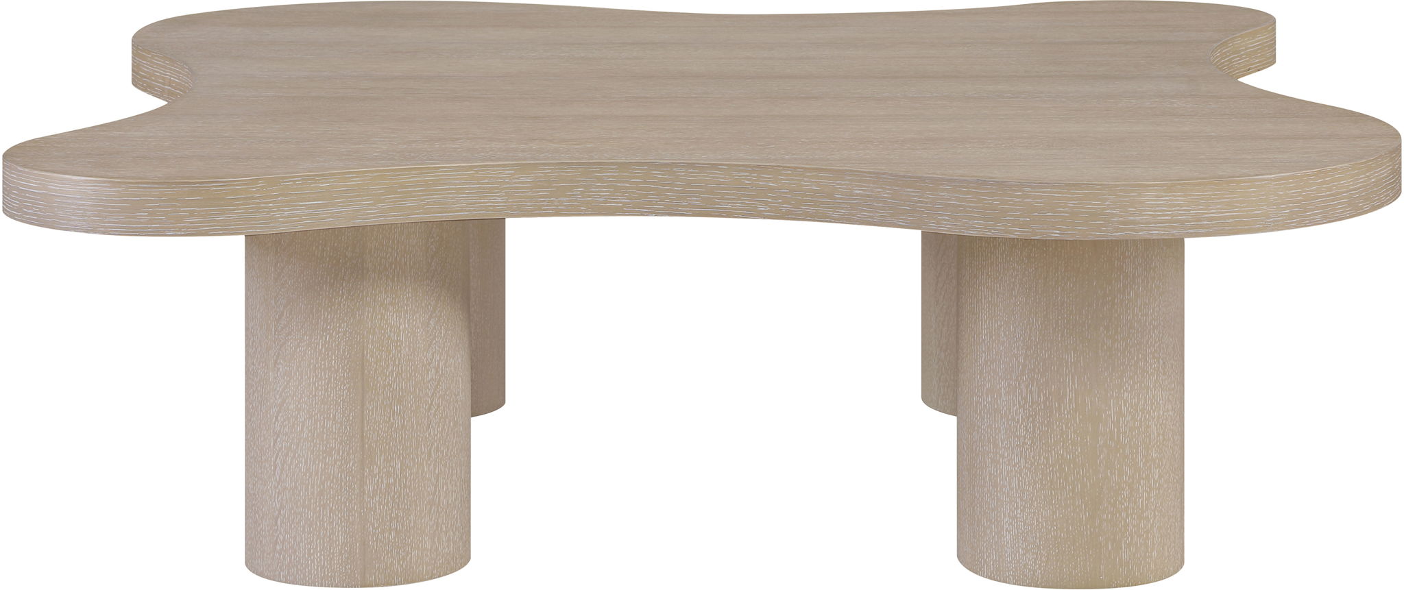 Cove - 48" Oak Veneer And Solid Wood Coffee Table - Urban Living Furniture (Los Angeles, CA)