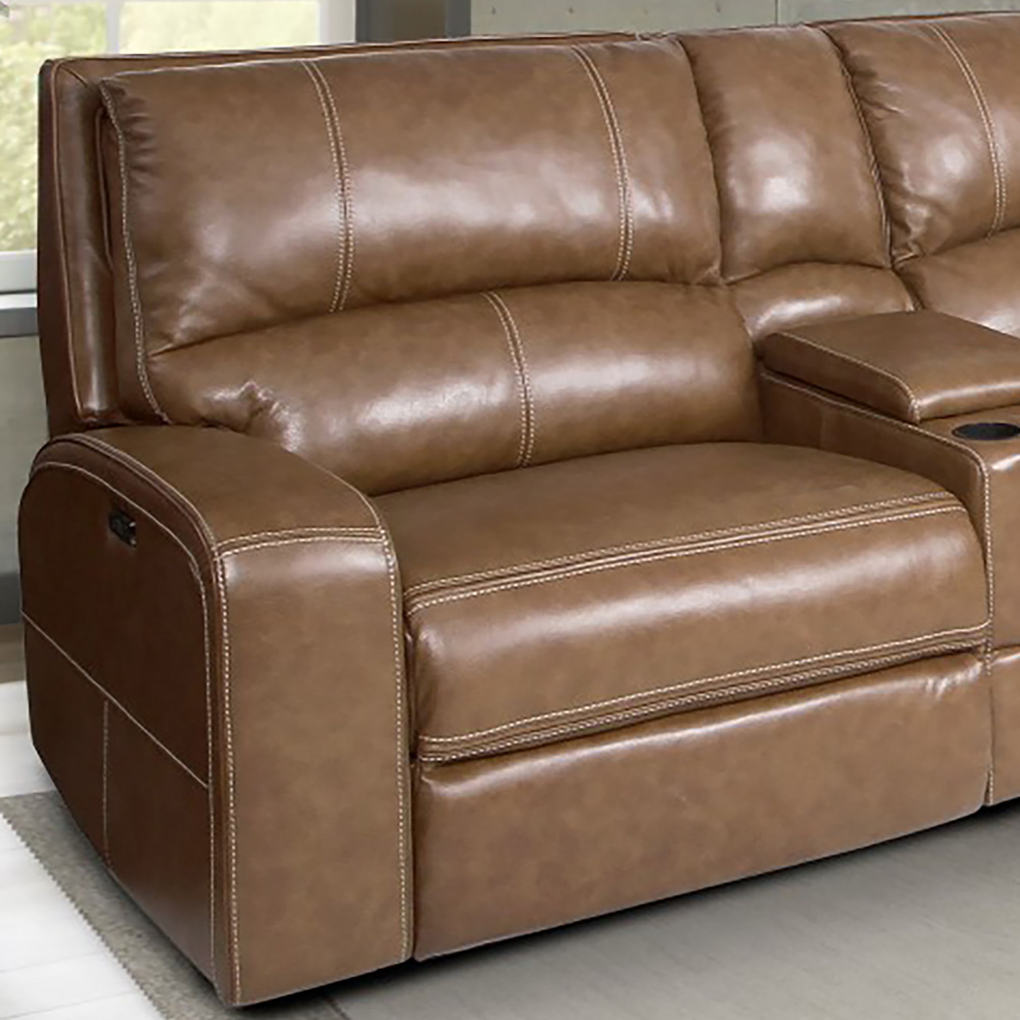 Swift - Power Left Arm Facing Recliner - Bourbon - Urban Living Furniture (Los Angeles, CA)