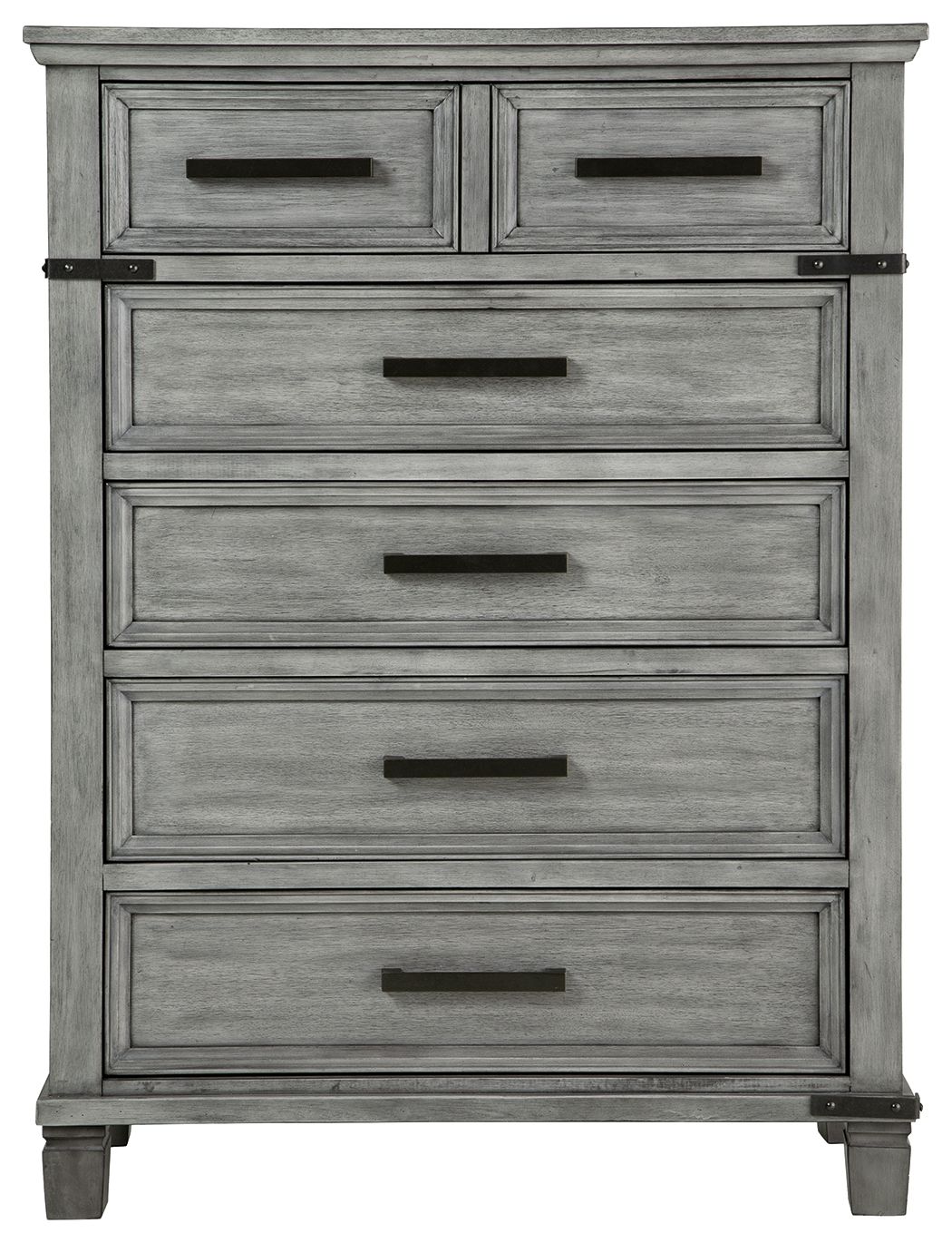 Russelyn - Gray - Five Drawer Chest - Urban Living Furniture (Los Angeles, CA)