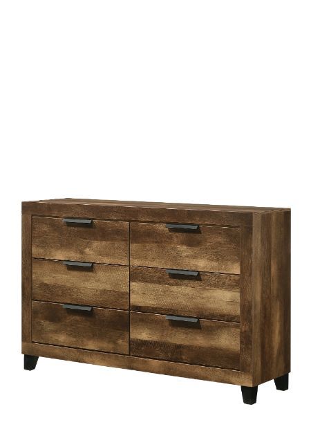 Morales - Dresser - Rustic Oak Finish - Urban Living Furniture (Los Angeles, CA)