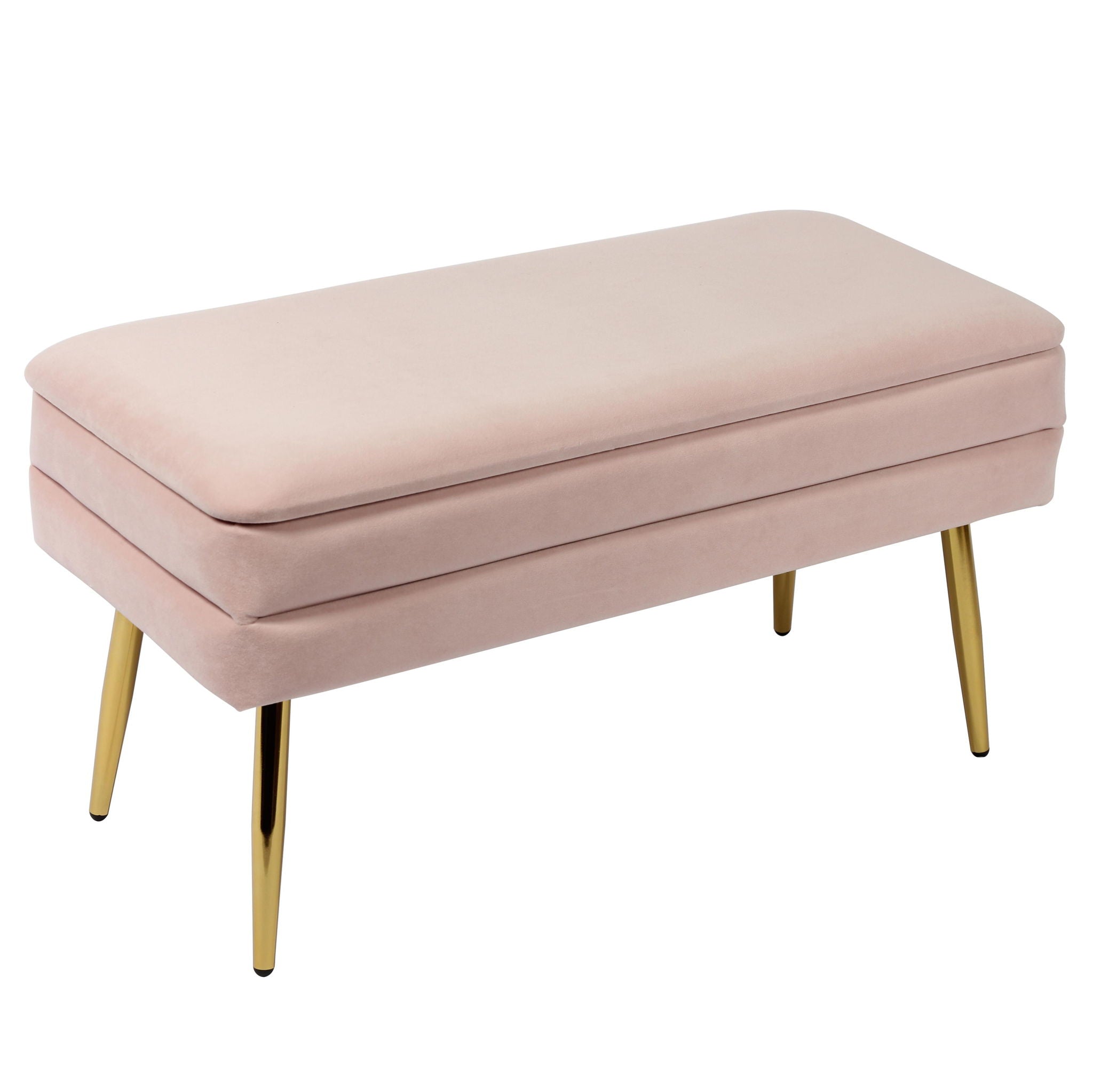 Ziva - Velvet Storage Bench - Urban Living Furniture (Los Angeles, CA)