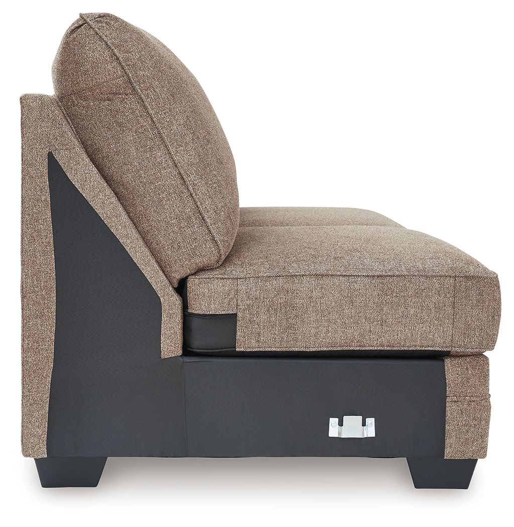 Cannonbrook - Nutmeg - Armless Loveseat - Urban Living Furniture (Los Angeles, CA)