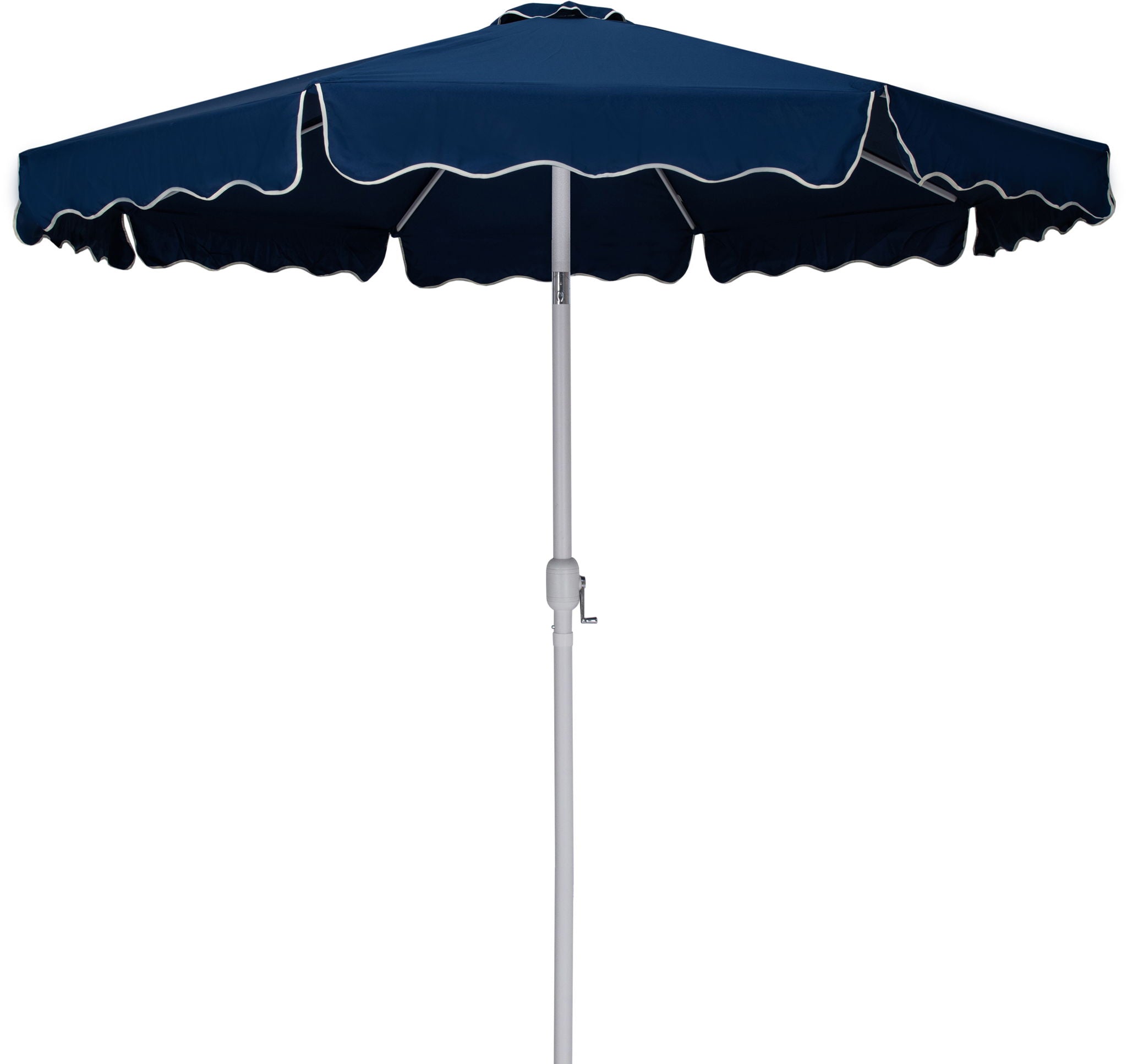 Amalfi - Aluminum Patio Umbrella - Black Base / White Pole - Urban Living Furniture (Los Angeles, CA)