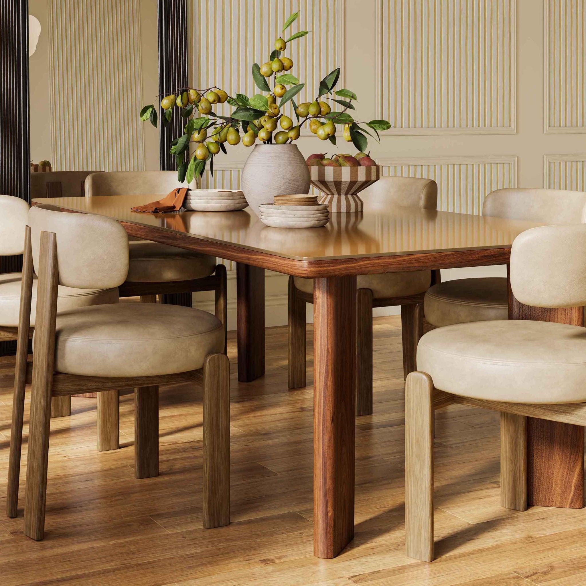 Oani - Long Dining Table - Natural - Urban Living Furniture (Los Angeles, CA)