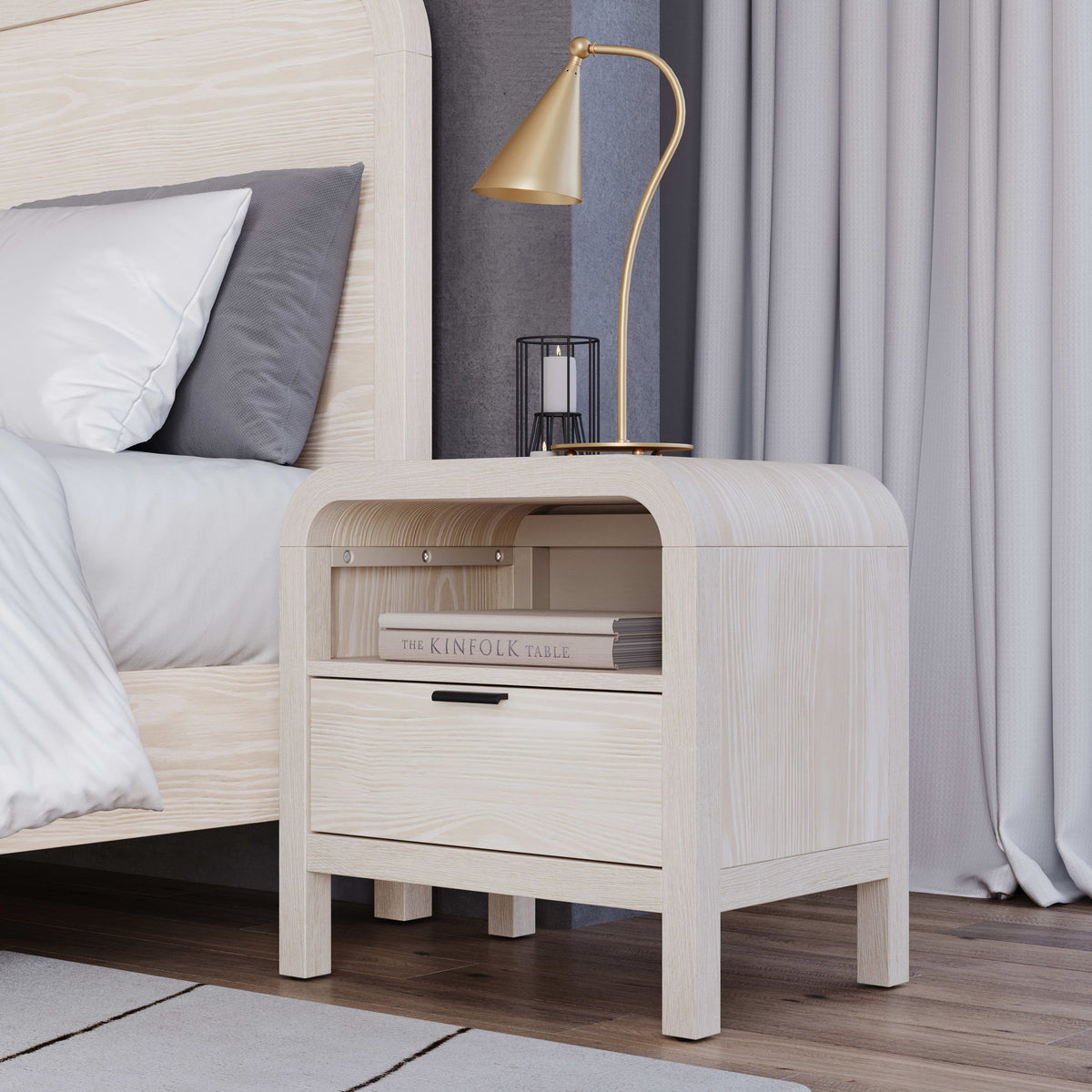 Drake - USB-Charging Nightstand