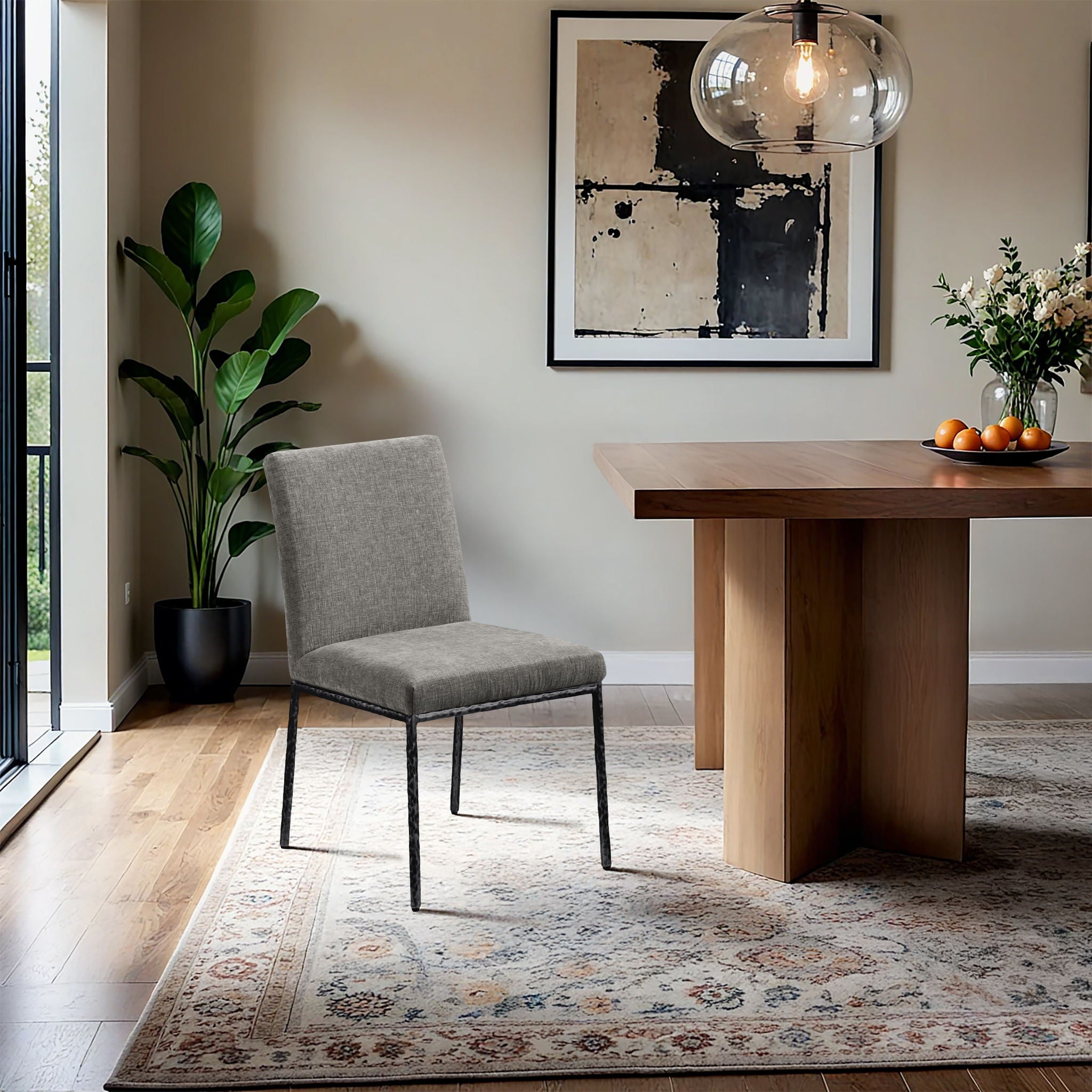 Reeves - Dining Side Chair (Set of 2) - Black Base - Urban Living Furniture (Los Angeles, CA)