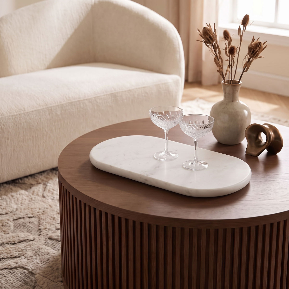 Carrell - Genuine Marble Tray