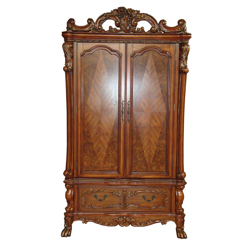 Dresden - Wardrobe/TV Armoire - Cherry Oak - Urban Living Furniture (Los Angeles, CA)