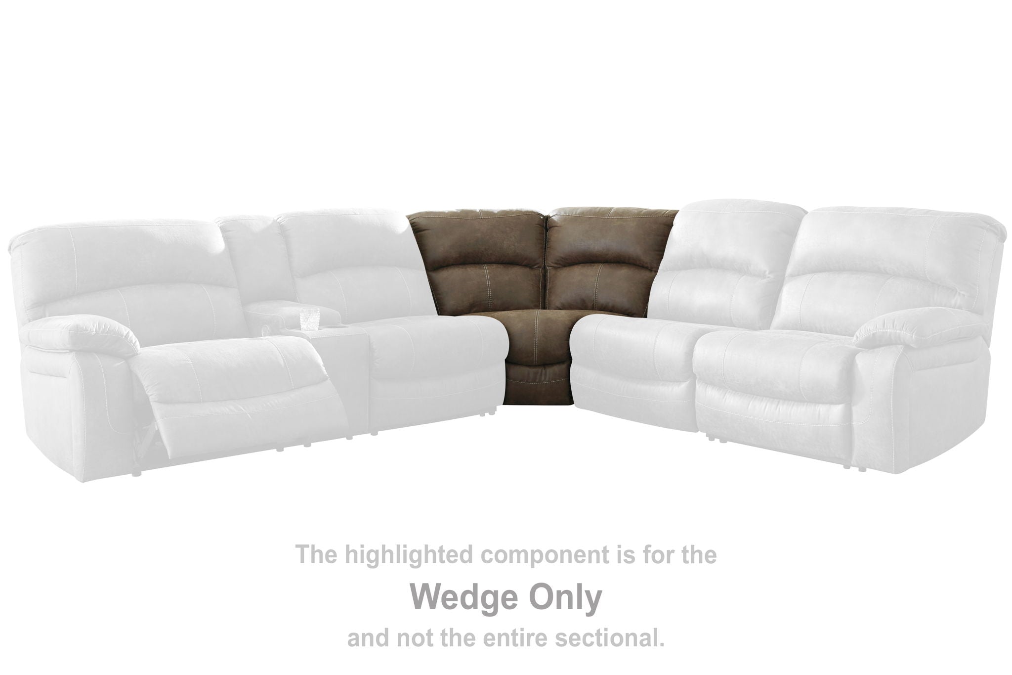 Segburg - Driftwood - Wedge - Urban Living Furniture (Los Angeles, CA)