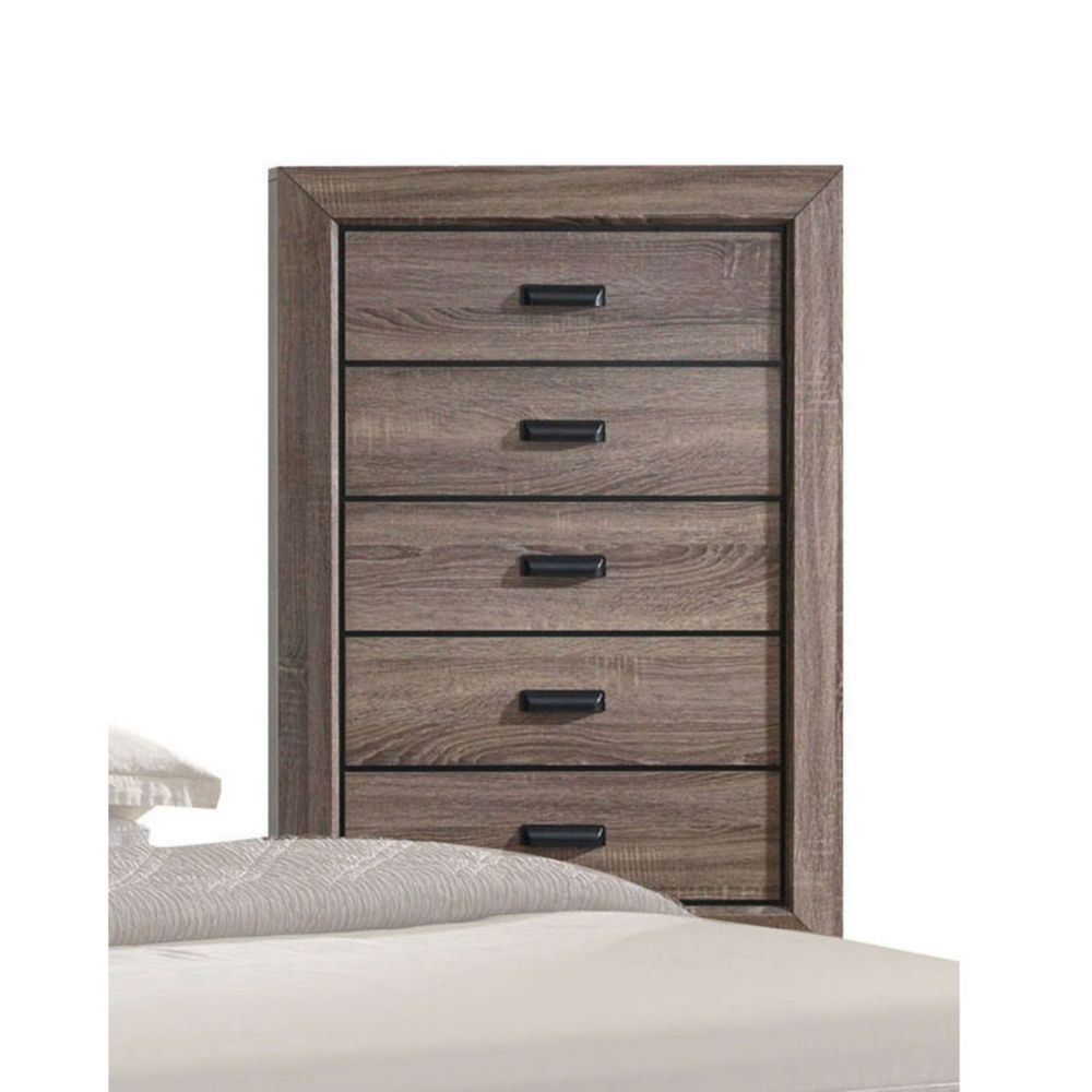 Lyndon - Chest - Weathered Gray Grain - Urban Living Furniture (Los Angeles, CA)