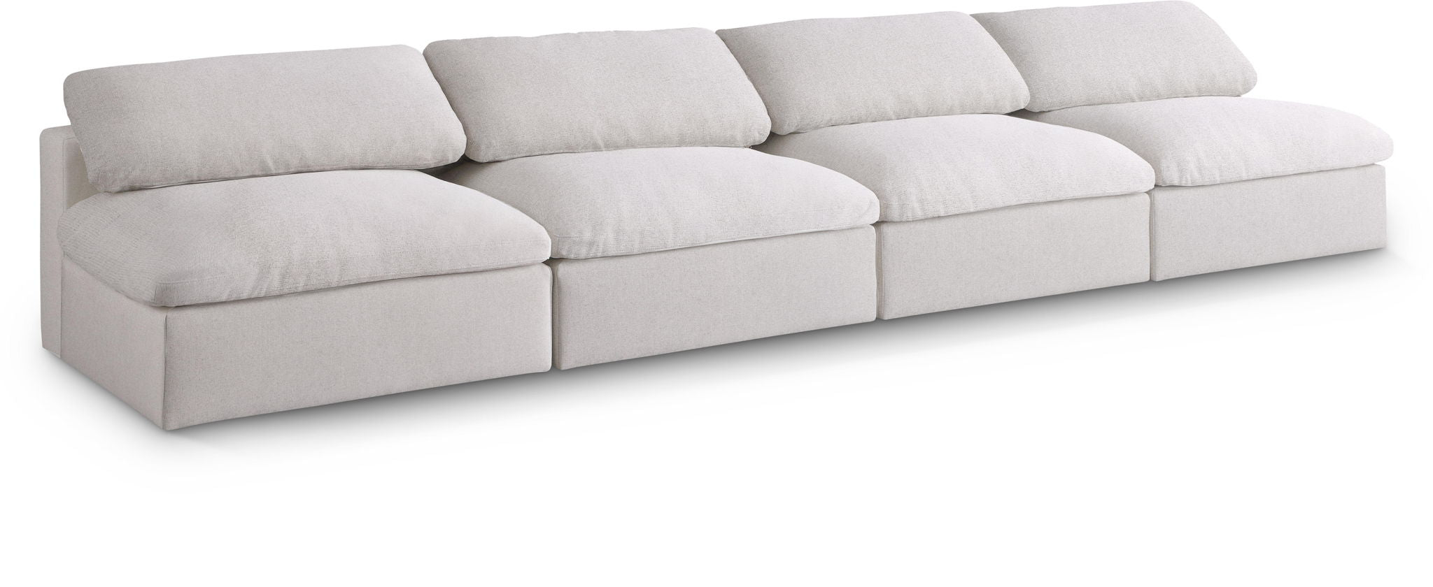 Serene - Modular Armless 4 Seat Sofa - Urban Living Furniture (Los Angeles, CA)