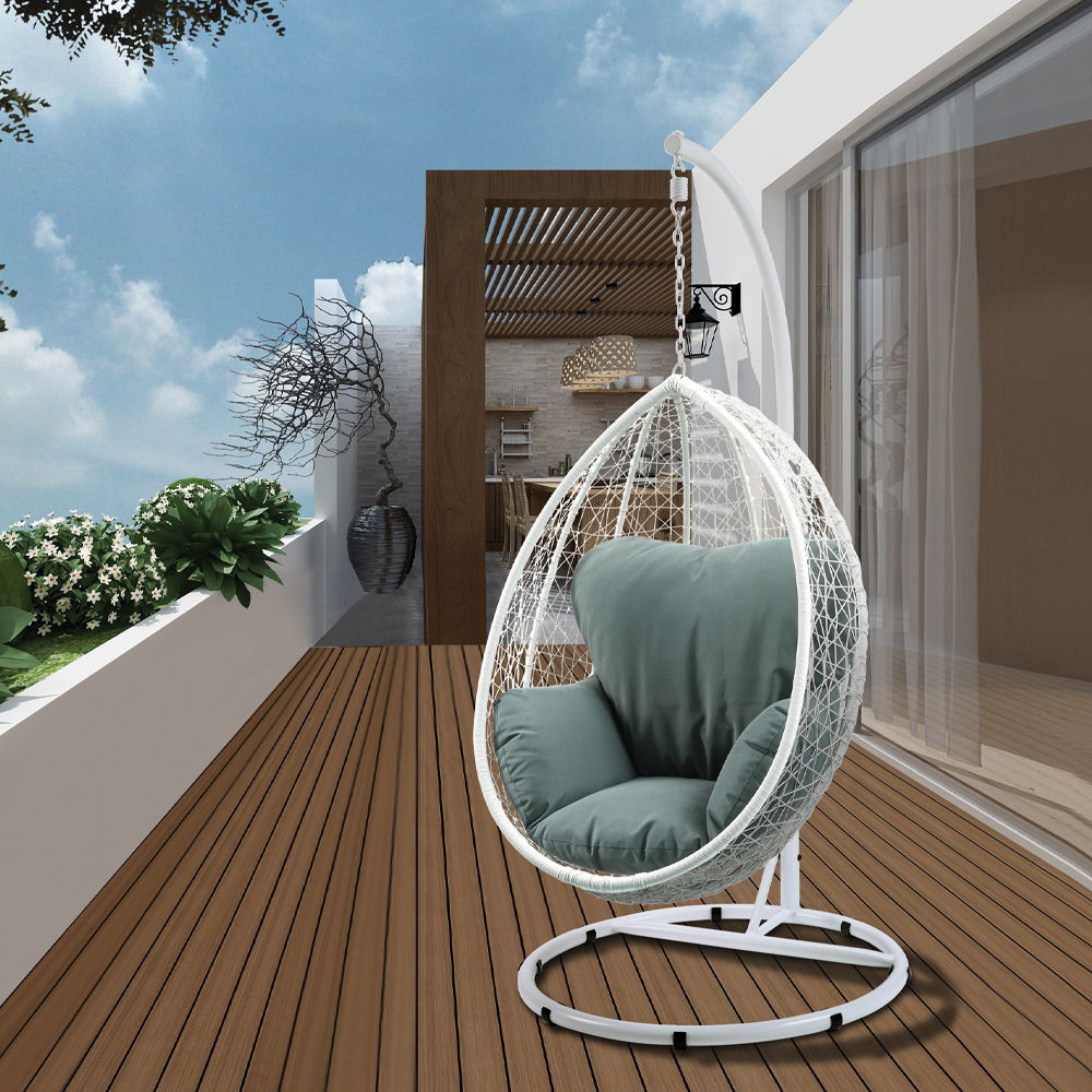 Simona - Patio Swing Chair with Stand - Urban Living Furniture (Los Angeles, CA)