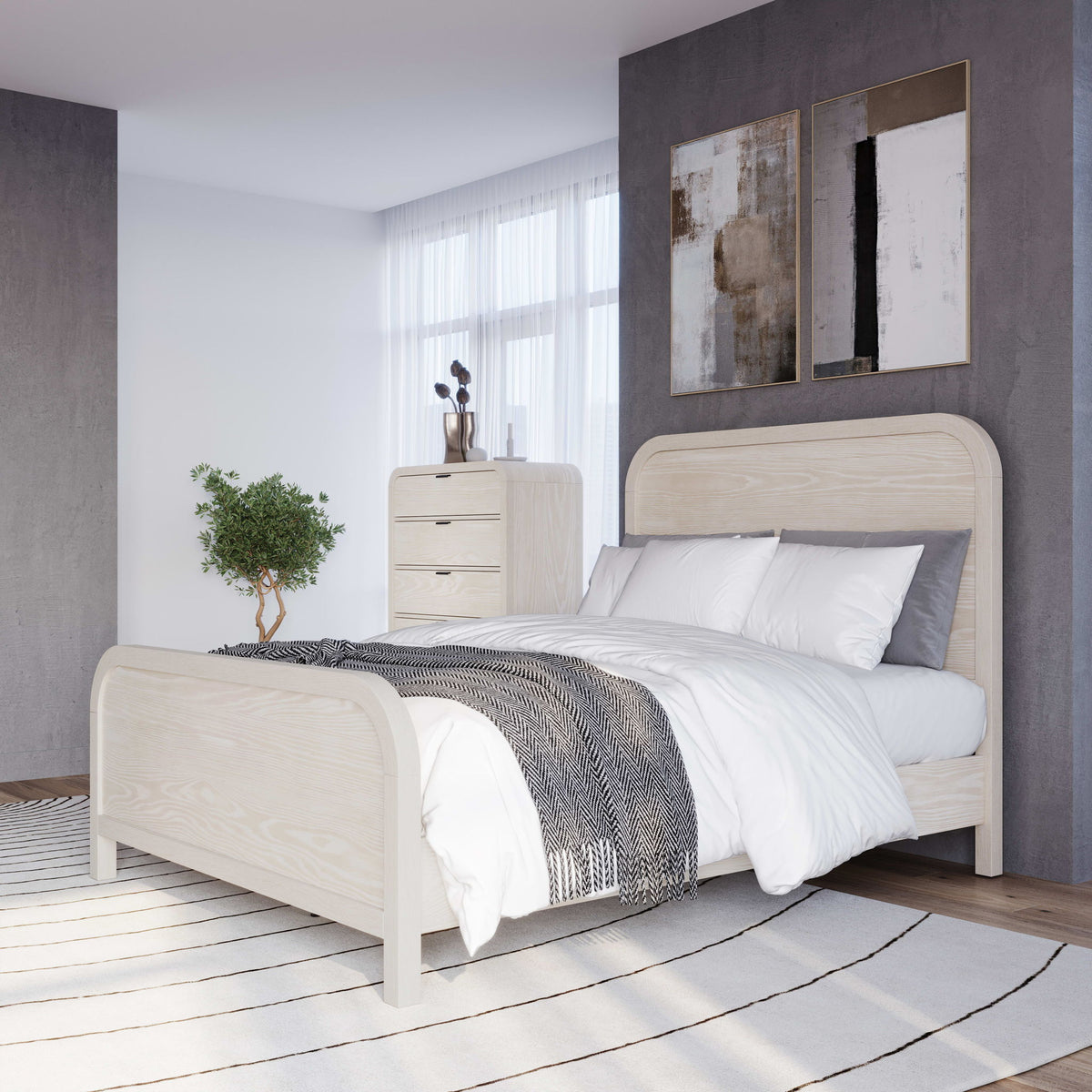 Drake - Wood Platform Bed