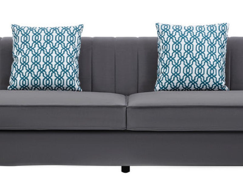 Maddie - Velvet Sectional Sofa - Urban Living Furniture (Los Angeles, CA)