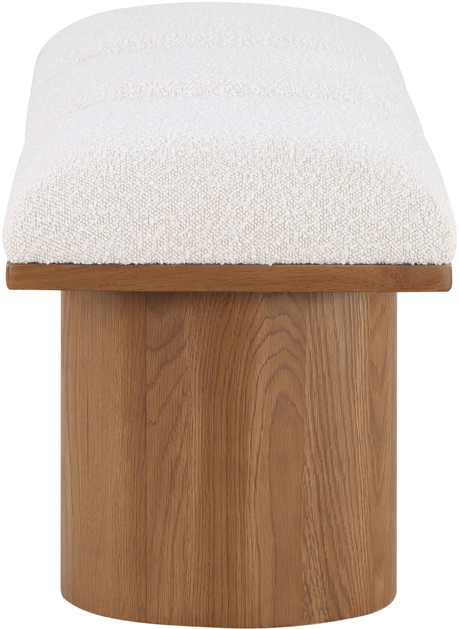 Pavilion - 3 Piece Modular Bench With Brown Base