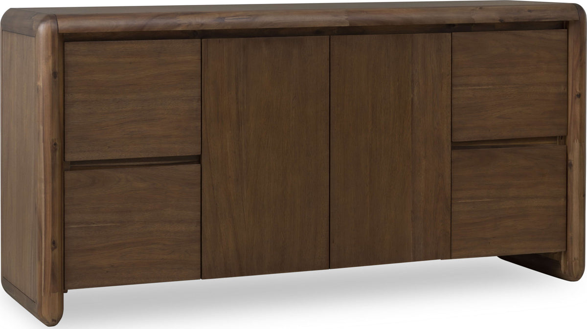 Xolani - Two Door Four Drawer Acacia Wood Sideboard - Impala
