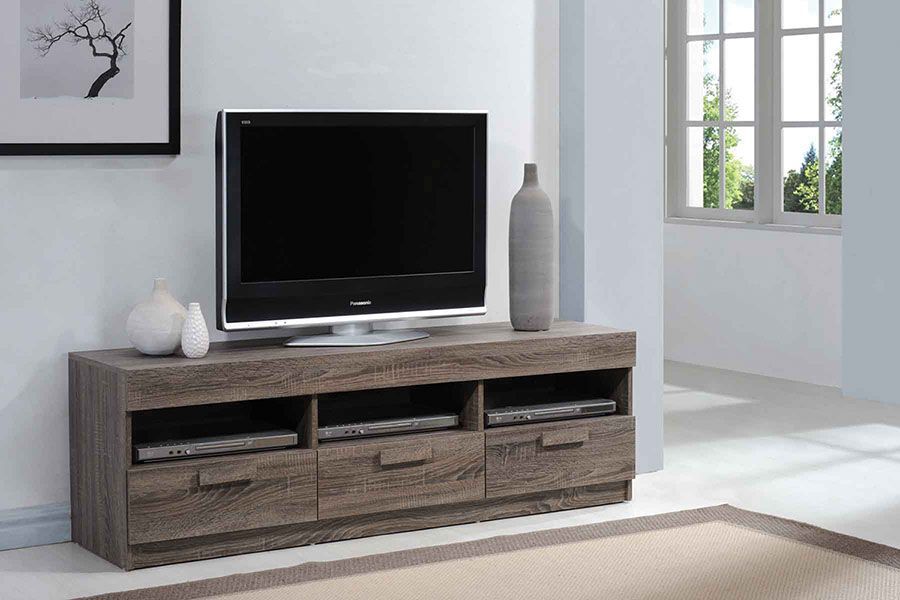 Alvin - TV Stand - Rustic Oak - Urban Living Furniture (Los Angeles, CA)