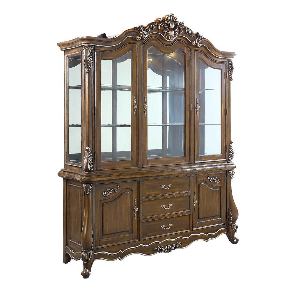 Latisha - Buffet & Hutch - Antique Oak - Urban Living Furniture (Los Angeles, CA)